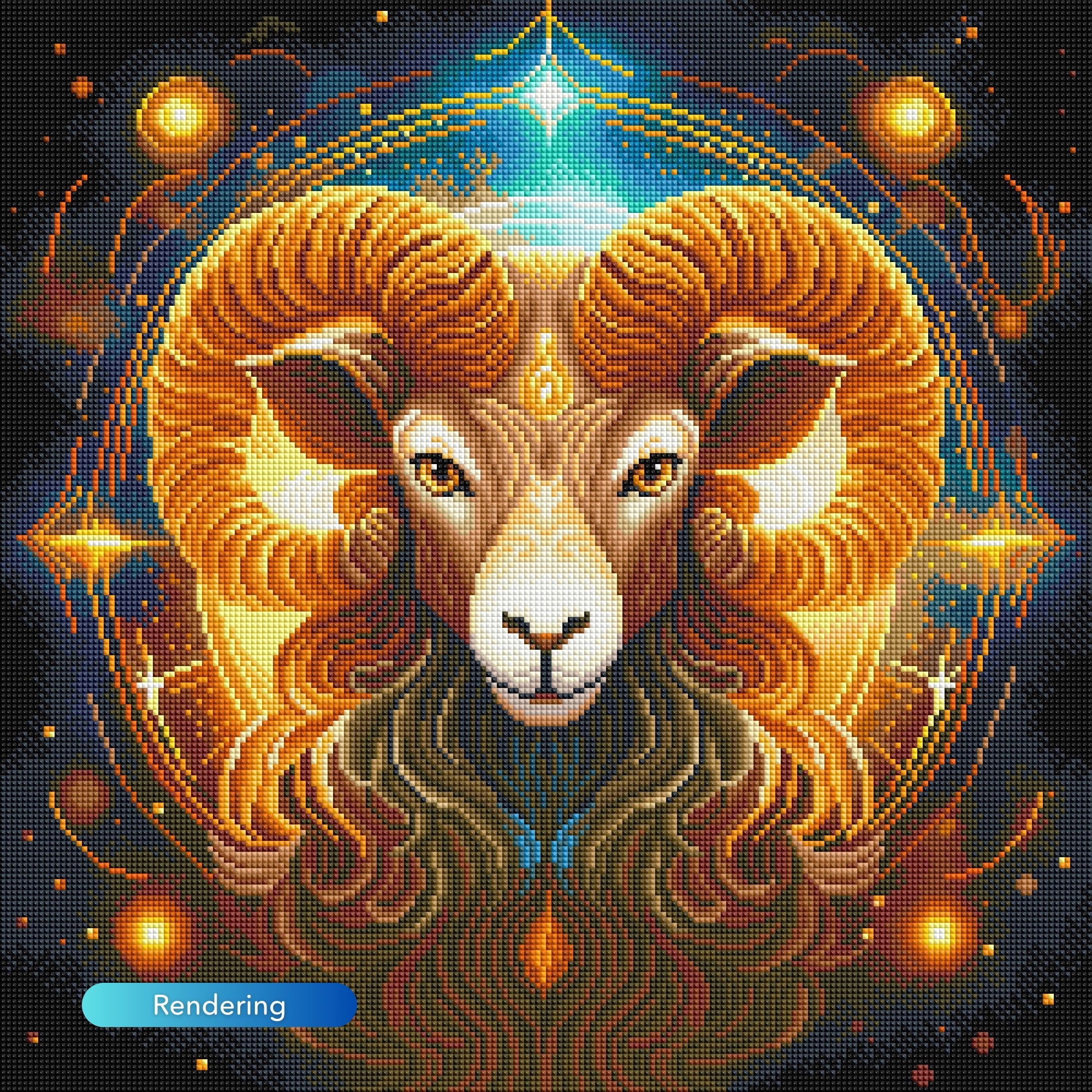 Diamond Painting - Aries Zodiac "Limited Edition"