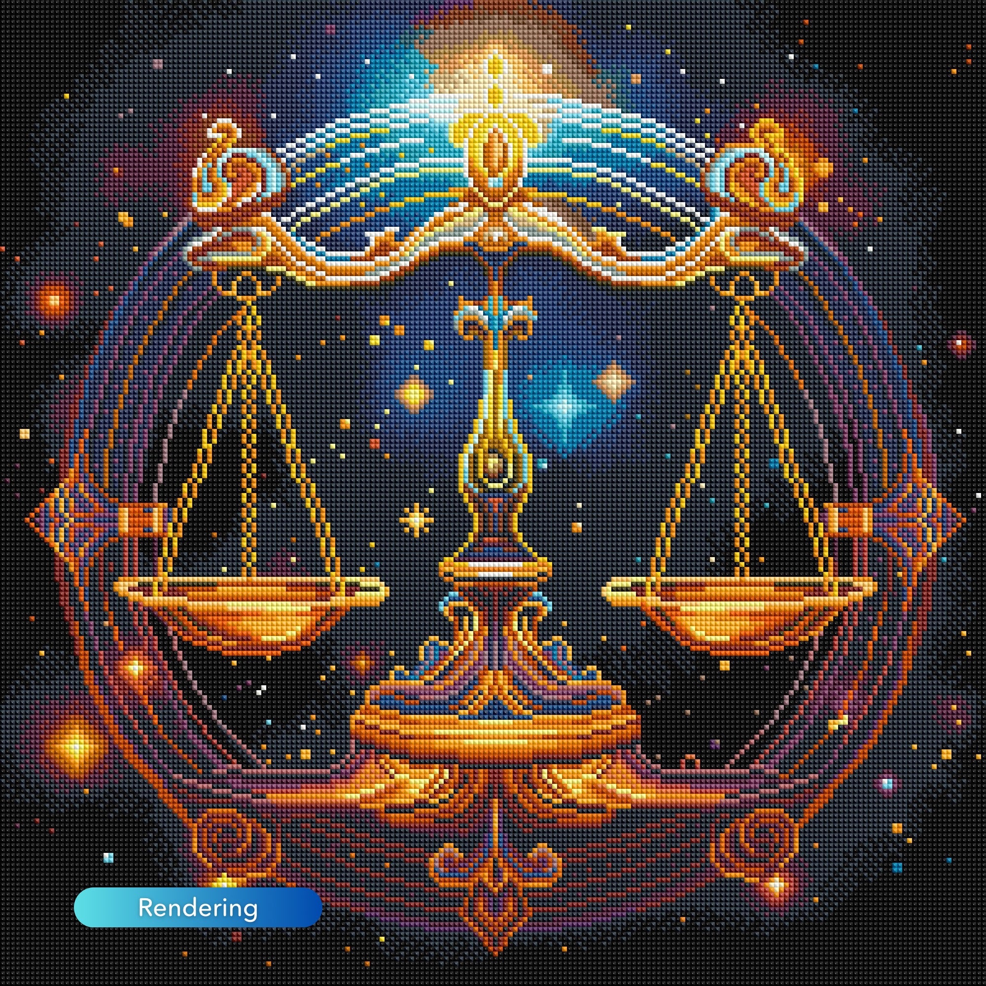 Diamond Painting - Libra Zodiac "Limited Edition"