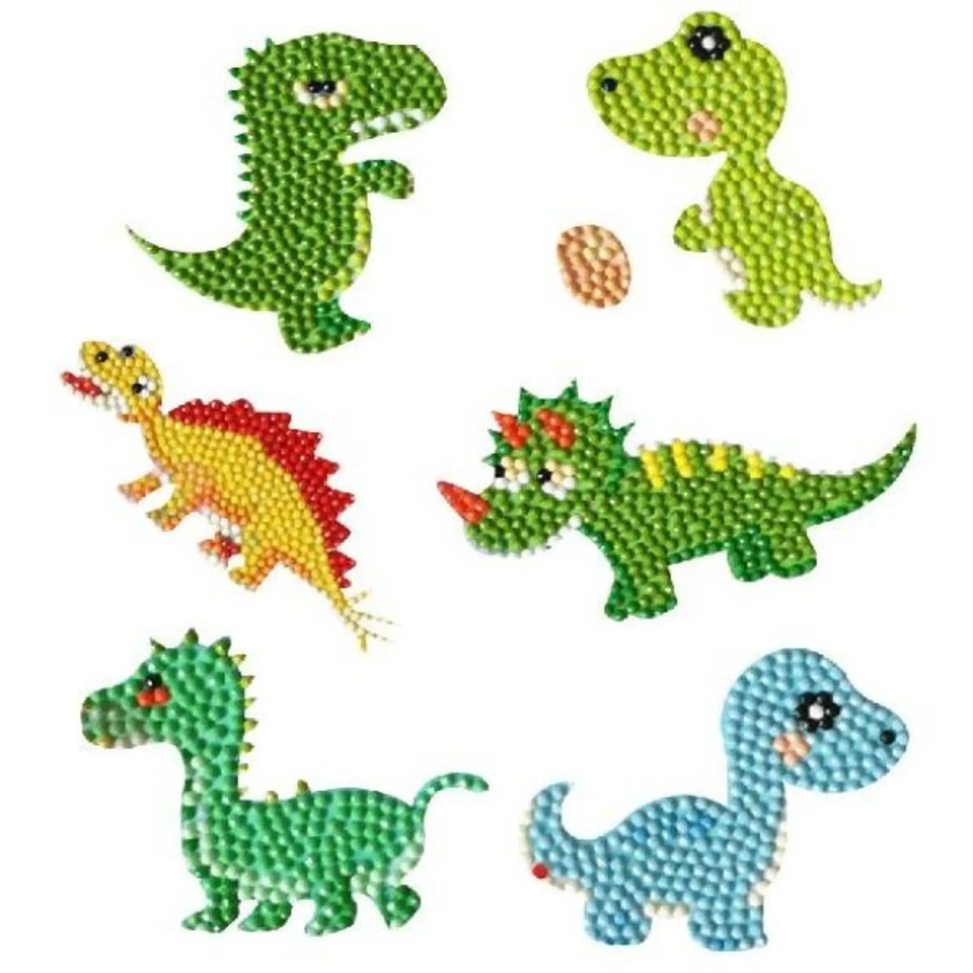 Diamond Painting Sticker – Dinosaurs