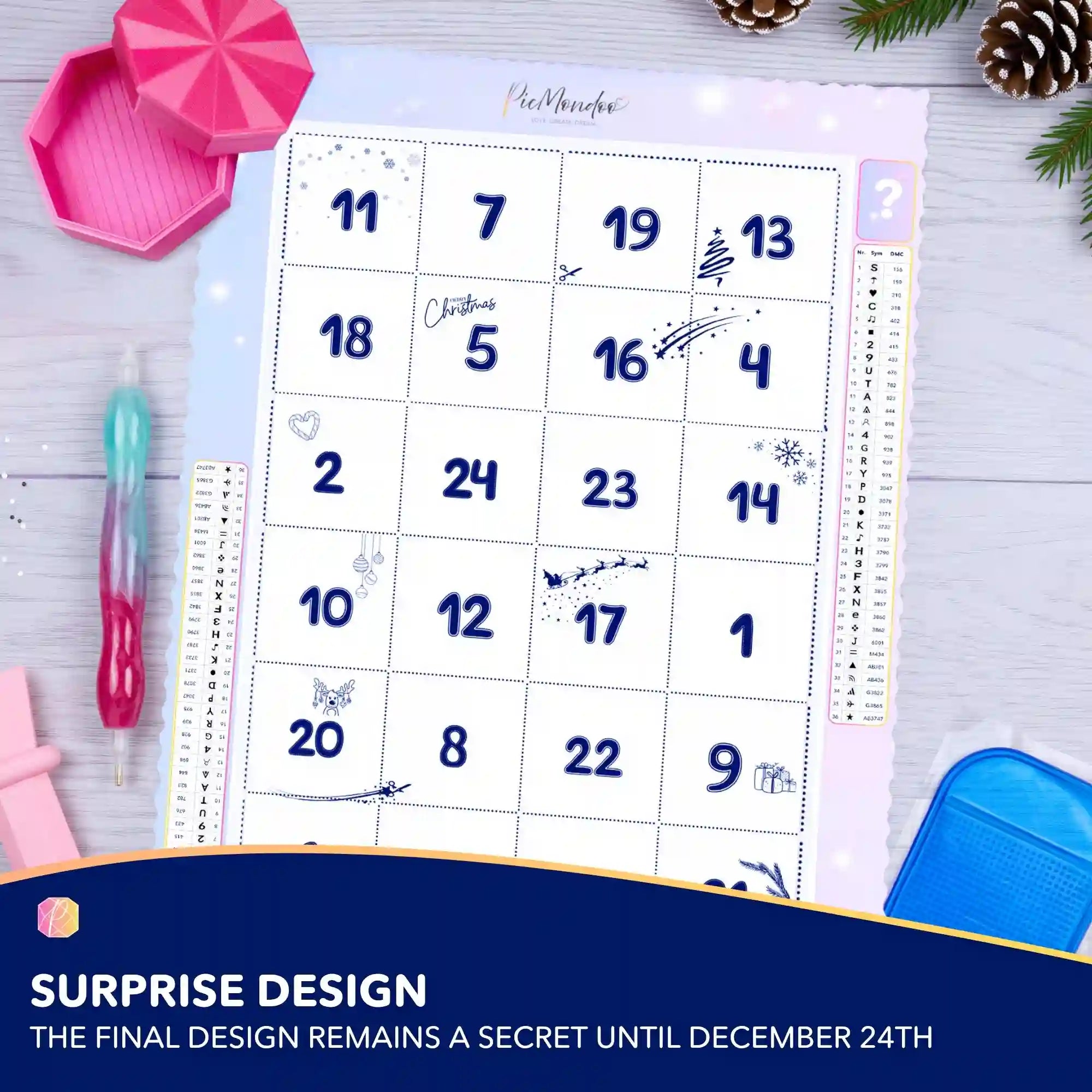 Diamond Painting Advent Calendar Design 2026 – Limited Edition (Pre-Sale)