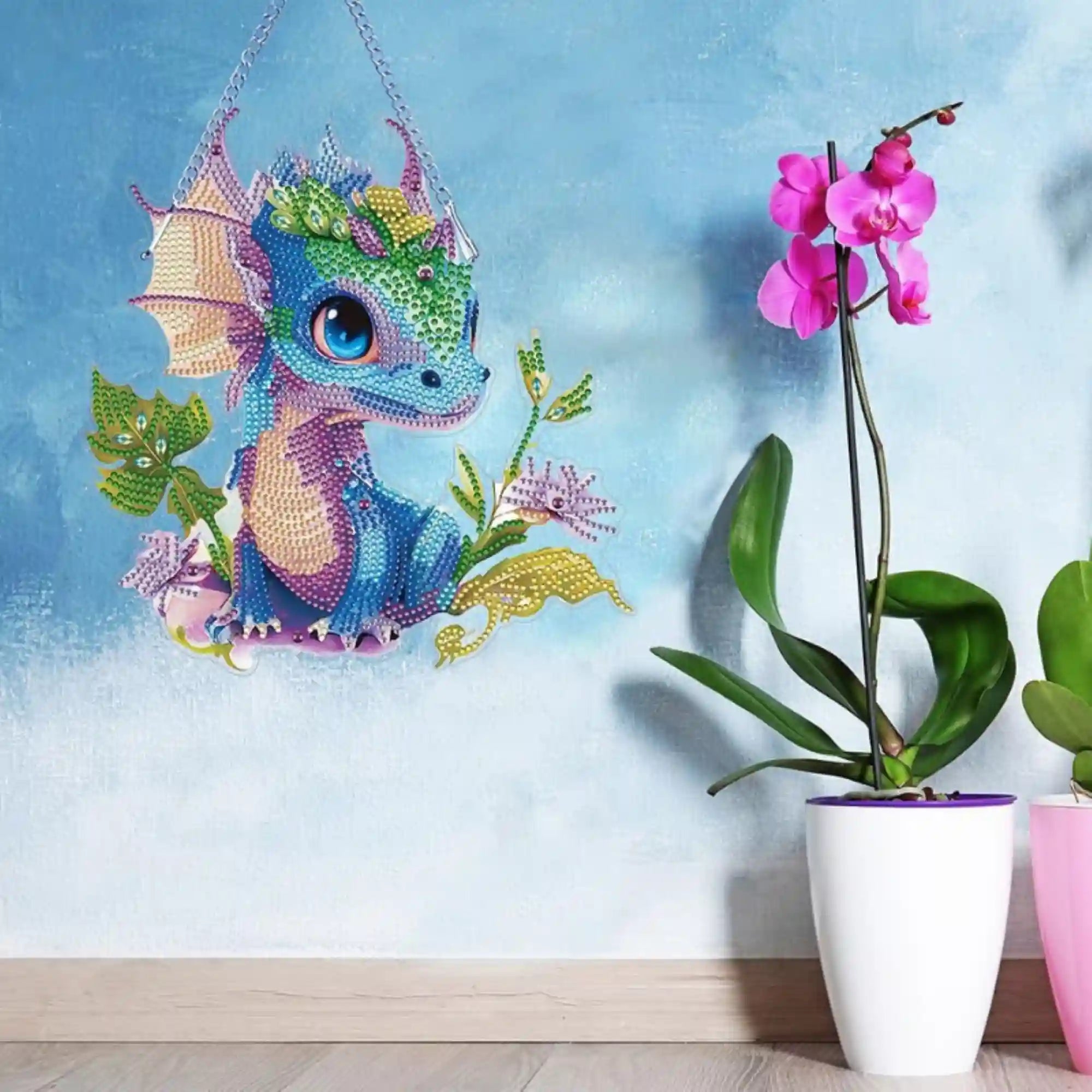 Diamond Painting XXL Hanger - Little Dragon