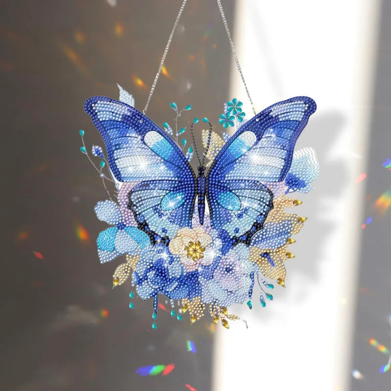 Diamond Painting XXL Wall Hanger –  Colorful Butterflies