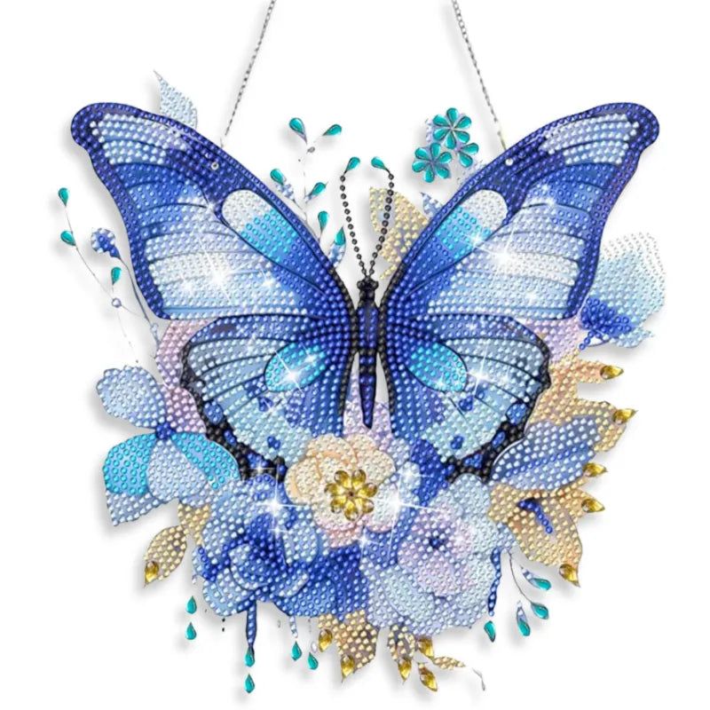 Diamond Painting XXL Wall Hanger –  Colorful Butterflies