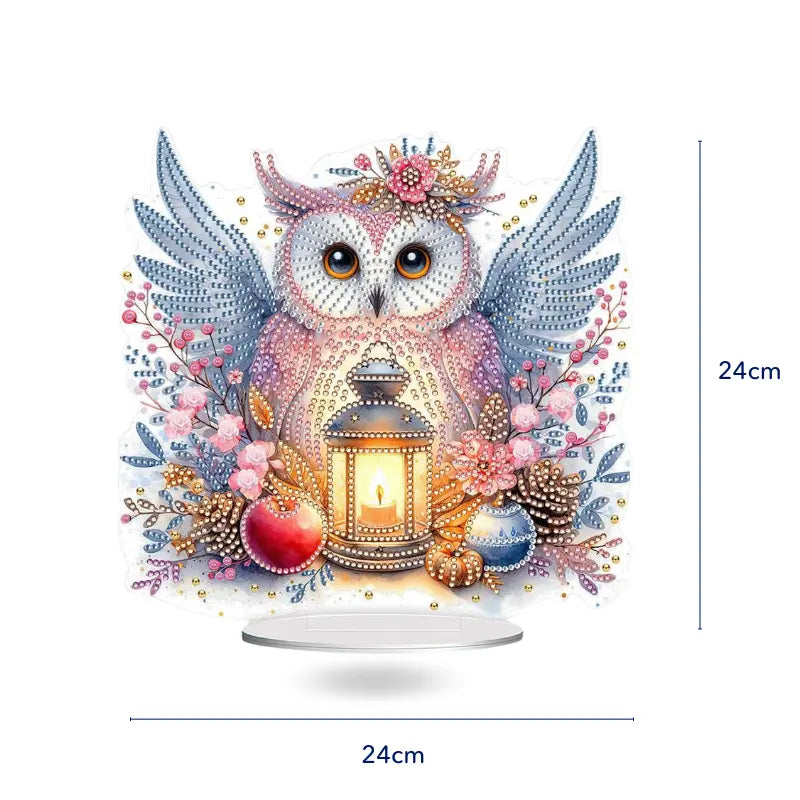 Diamond Painting Stand – Winter Owl