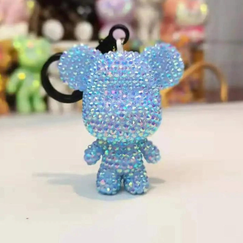 Diamond Painting Keychain – Glitter Bear