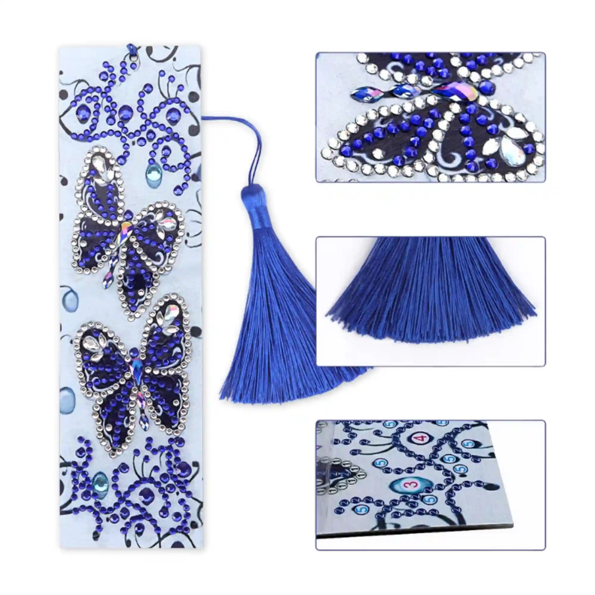 Diamond Painting Bookmark "Shinny" 2-Piece Set