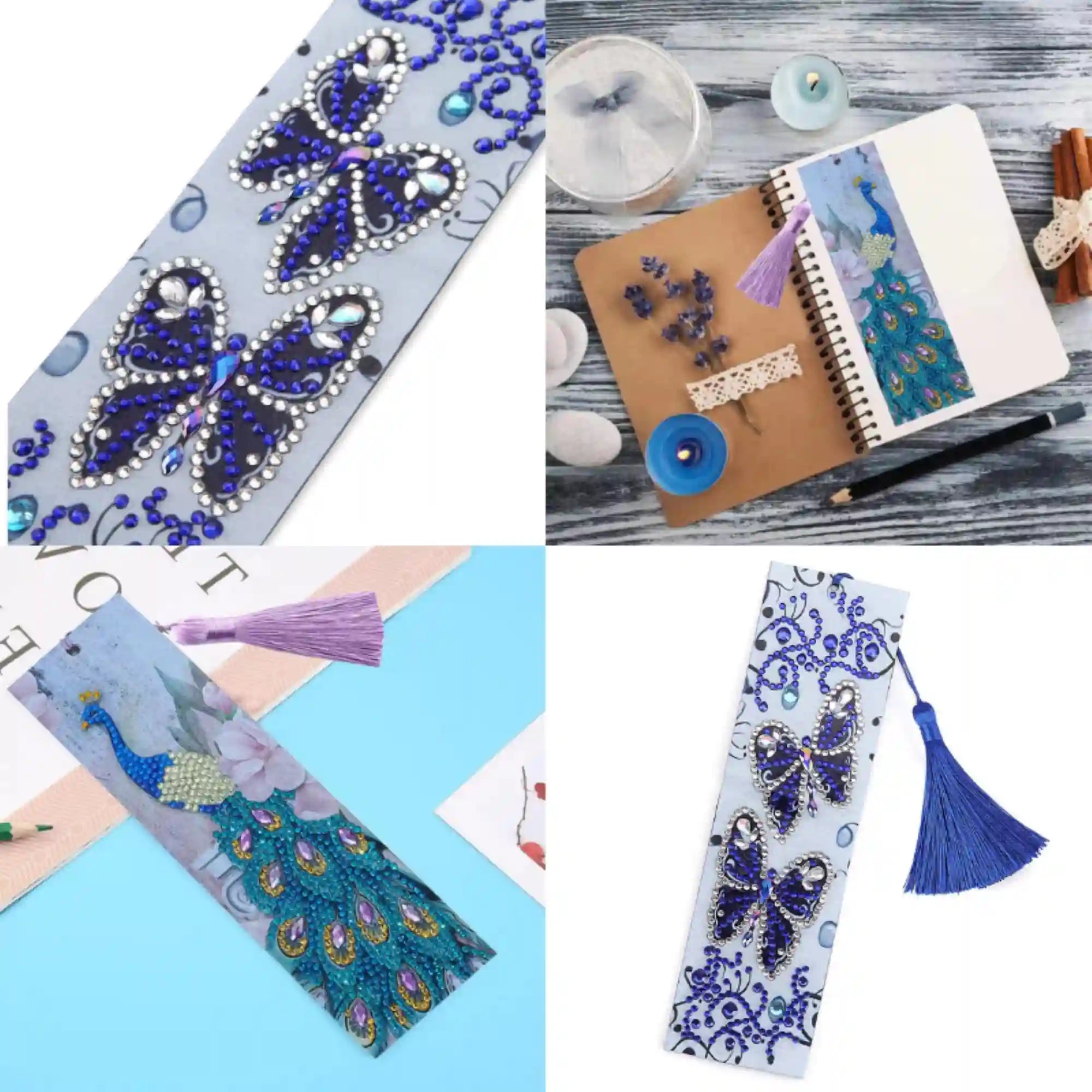 Diamond Painting Bookmark "Shinny" 2-Piece Set