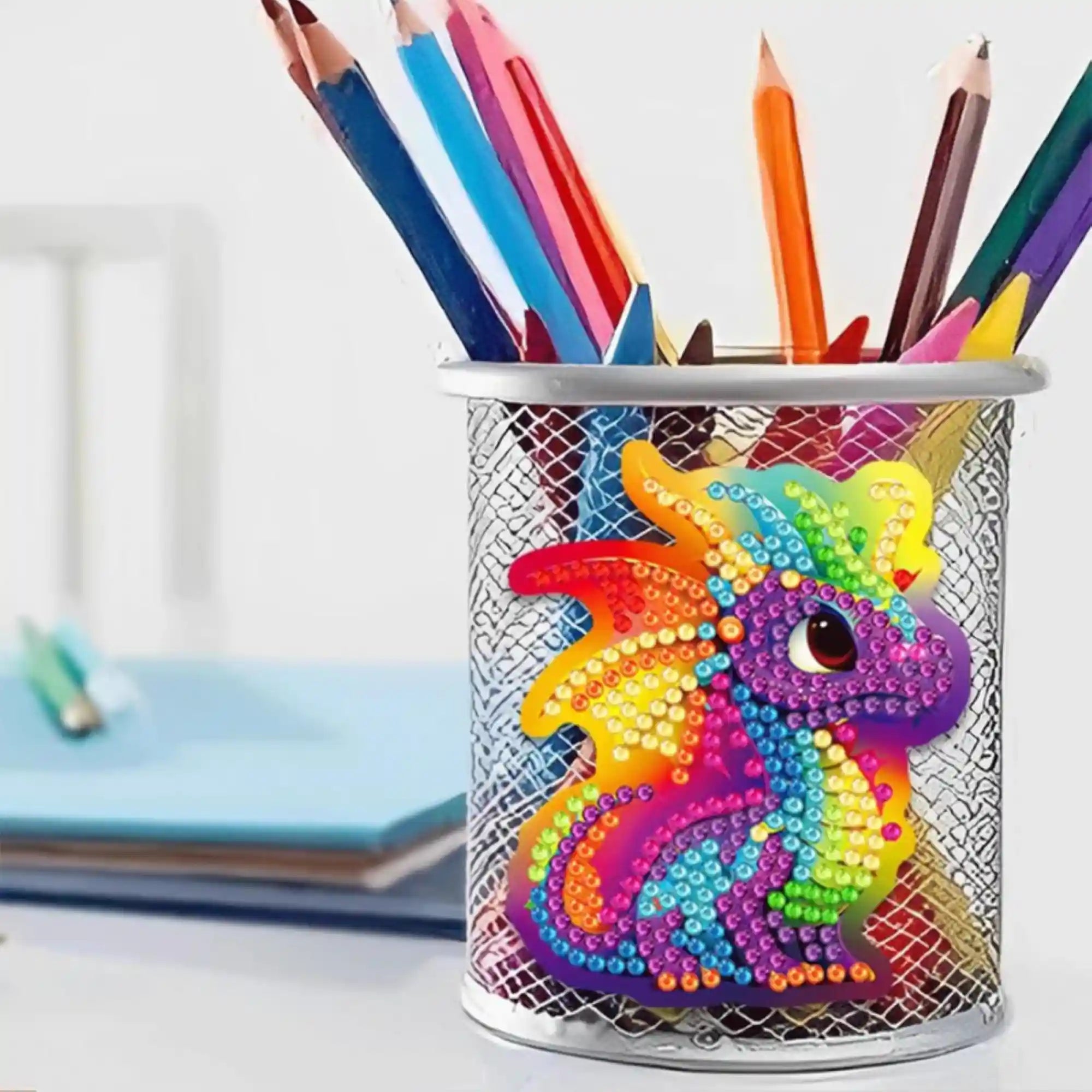 Diamond Painting Fridge Magnets - Colorful Dragons