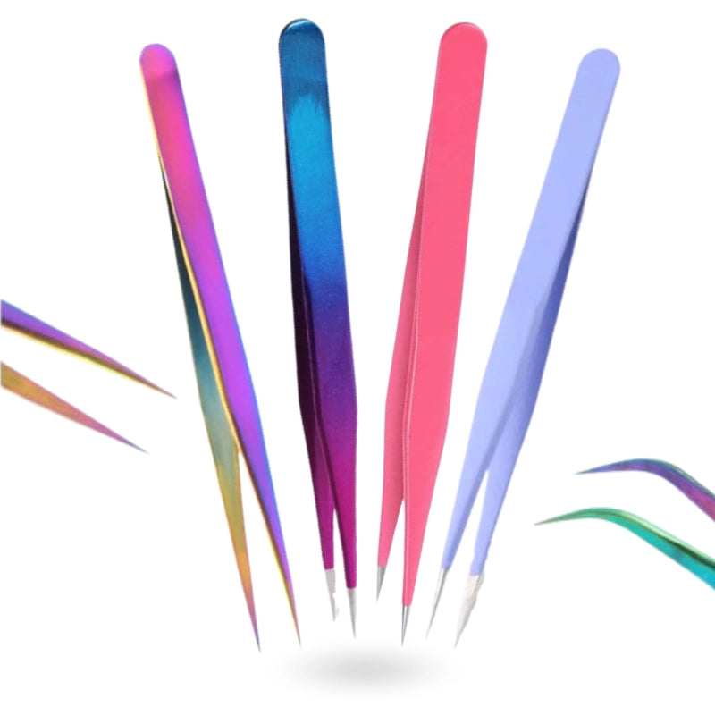 Diamond Painting – Stainless Steel Tweezer Set (2 pcs)