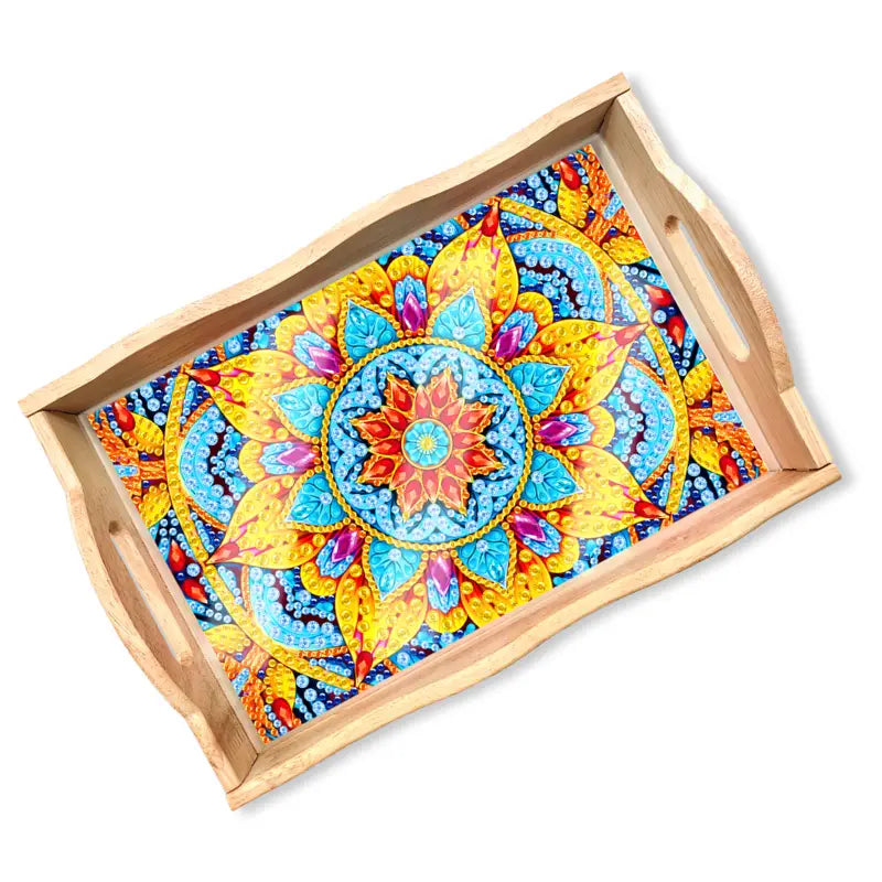 Diamond Painting – Serving Tray "Colors & Fantasy"