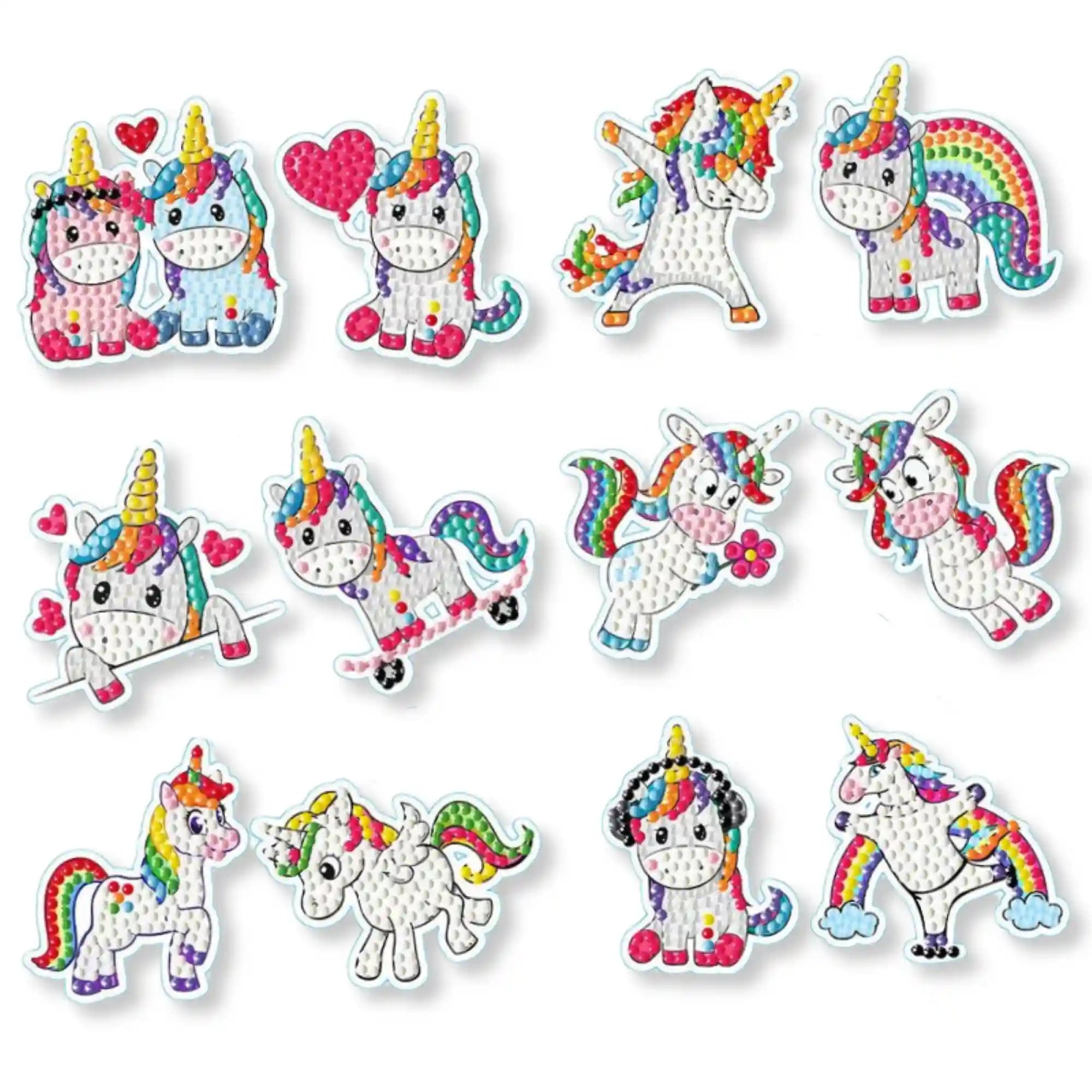Diamond Painting Sticker – Sweet Unicorn