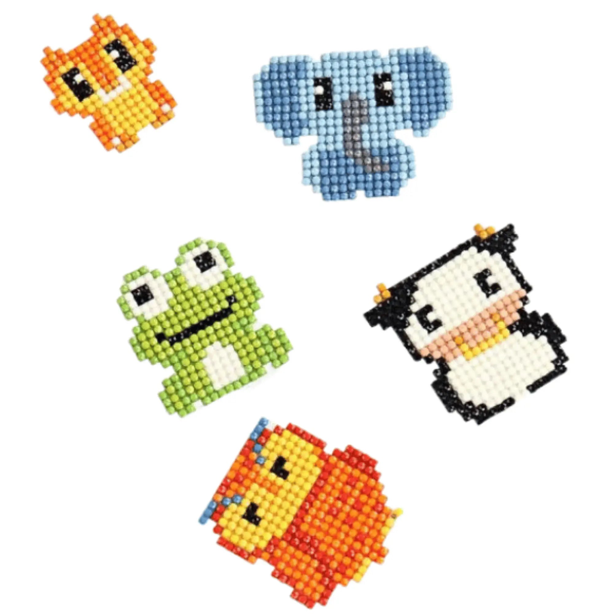 Diamond Painting Sticker – Forest & Meadow Creatures