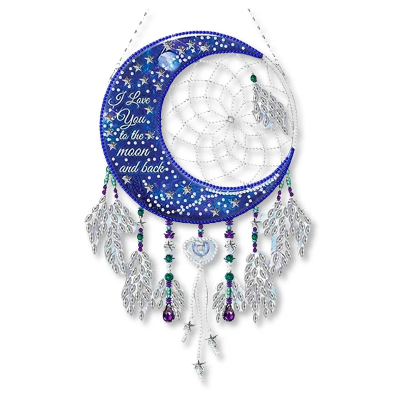 Diamond Painting Dreamcatcher – "Moon & Dreams"