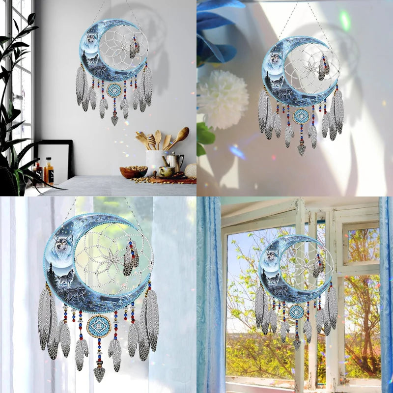 Diamond Painting Dreamcatcher – "Moon & Dreams"