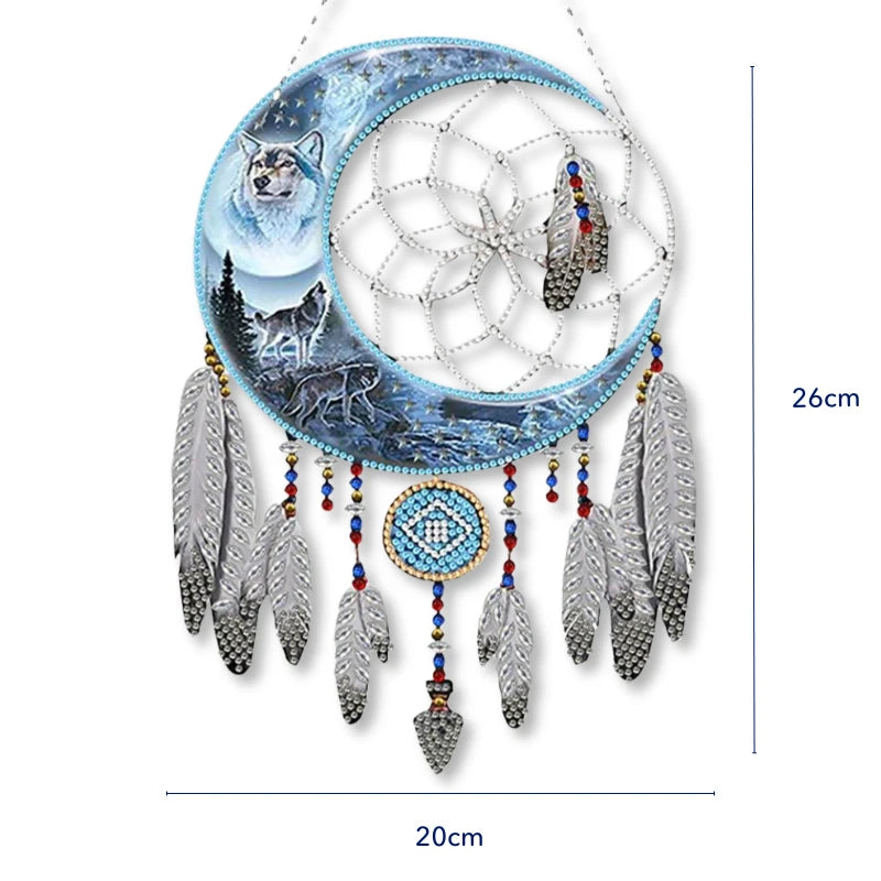 Diamond Painting Dreamcatcher – "Moon & Dreams"