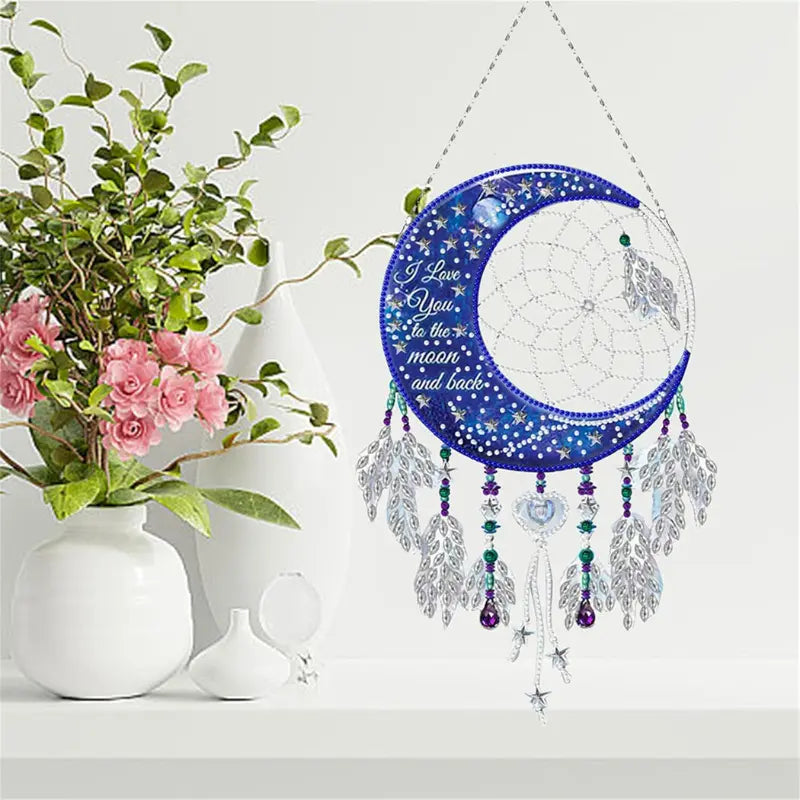 Diamond Painting Dreamcatcher – "Moon & Dreams"
