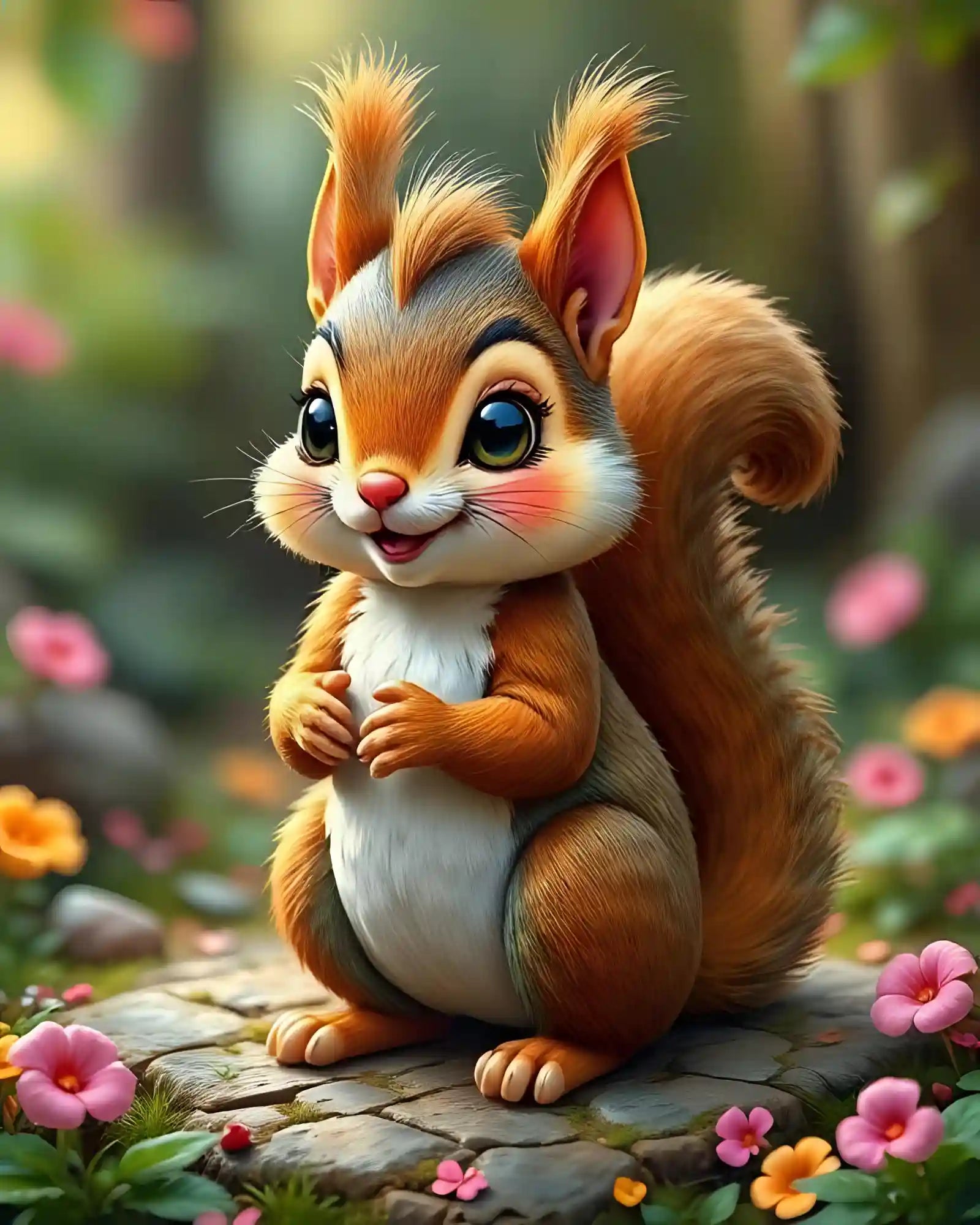 Diamond Painting Mini – Elvis Squirrel