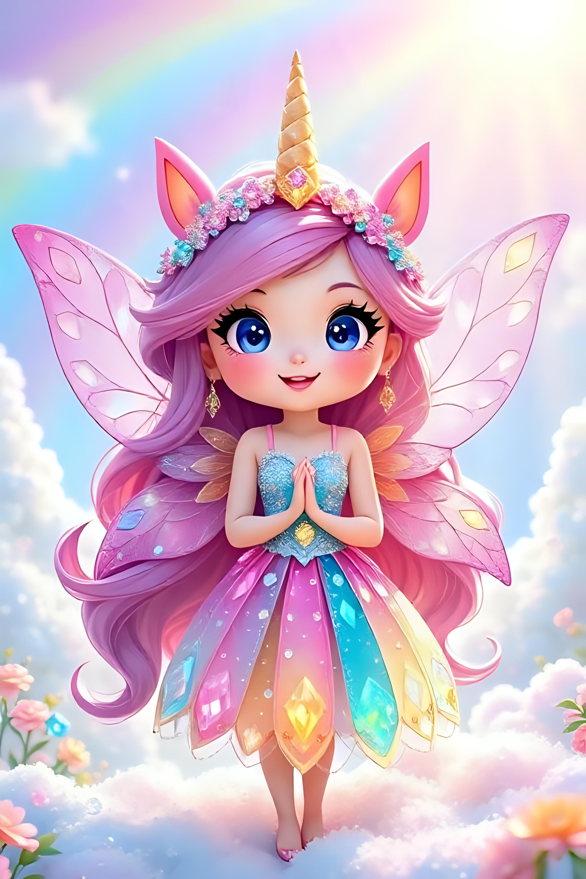 Diamond Painting Fairydust Special - Fairy in the Cloud Kingdom