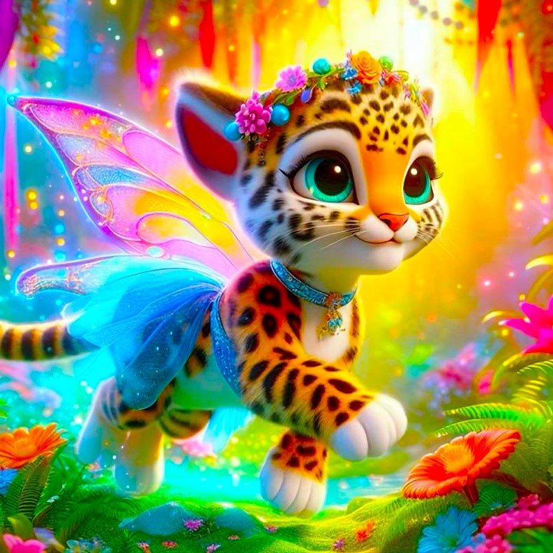 Diamond Painting - Finja, the Little Tiger Fairy