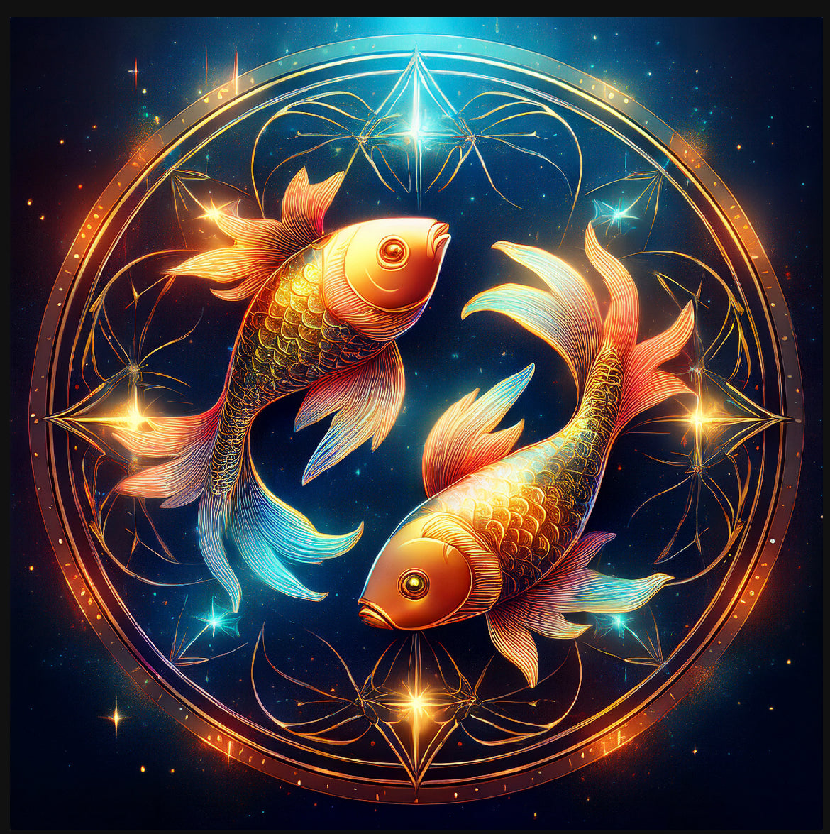 Diamond Painting - Pisces Zodiac "Limited Edition"