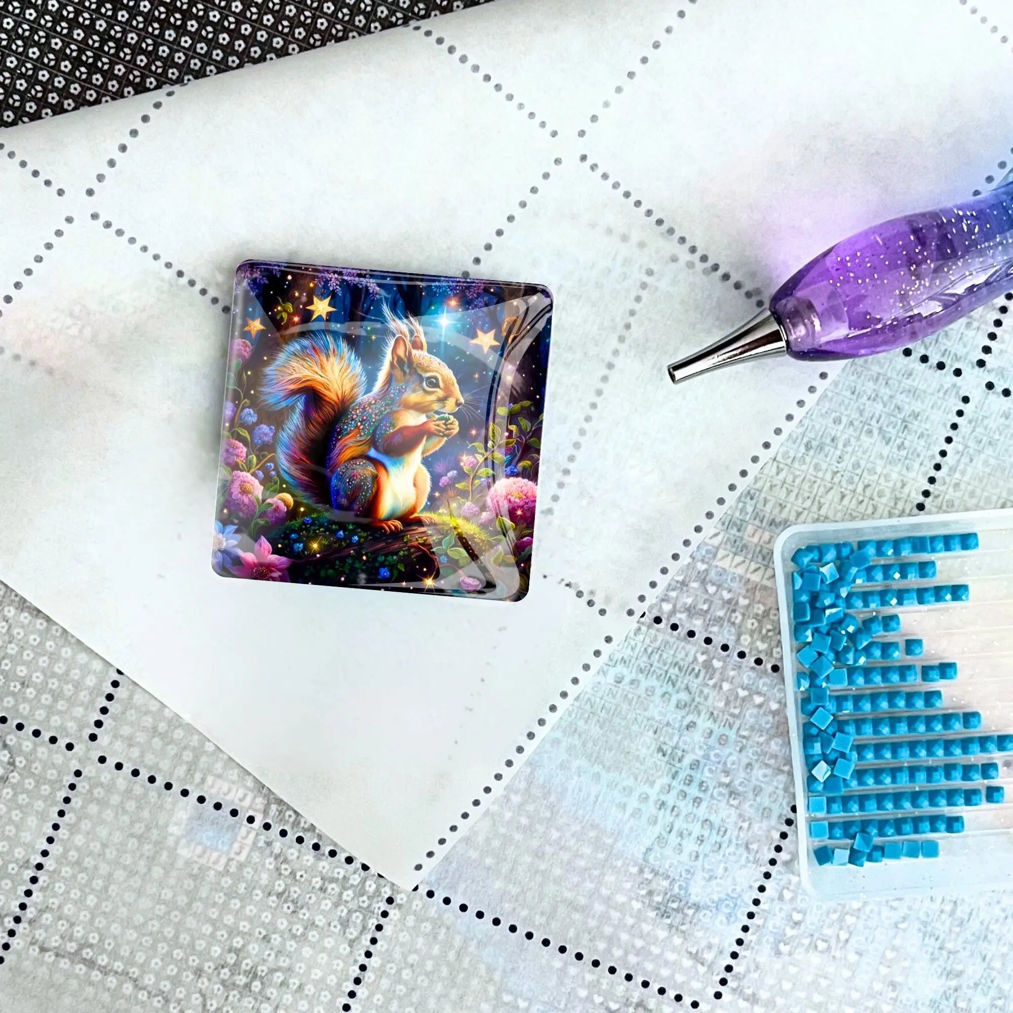 Cover Minder - Squirrel in the Enchanted Forest