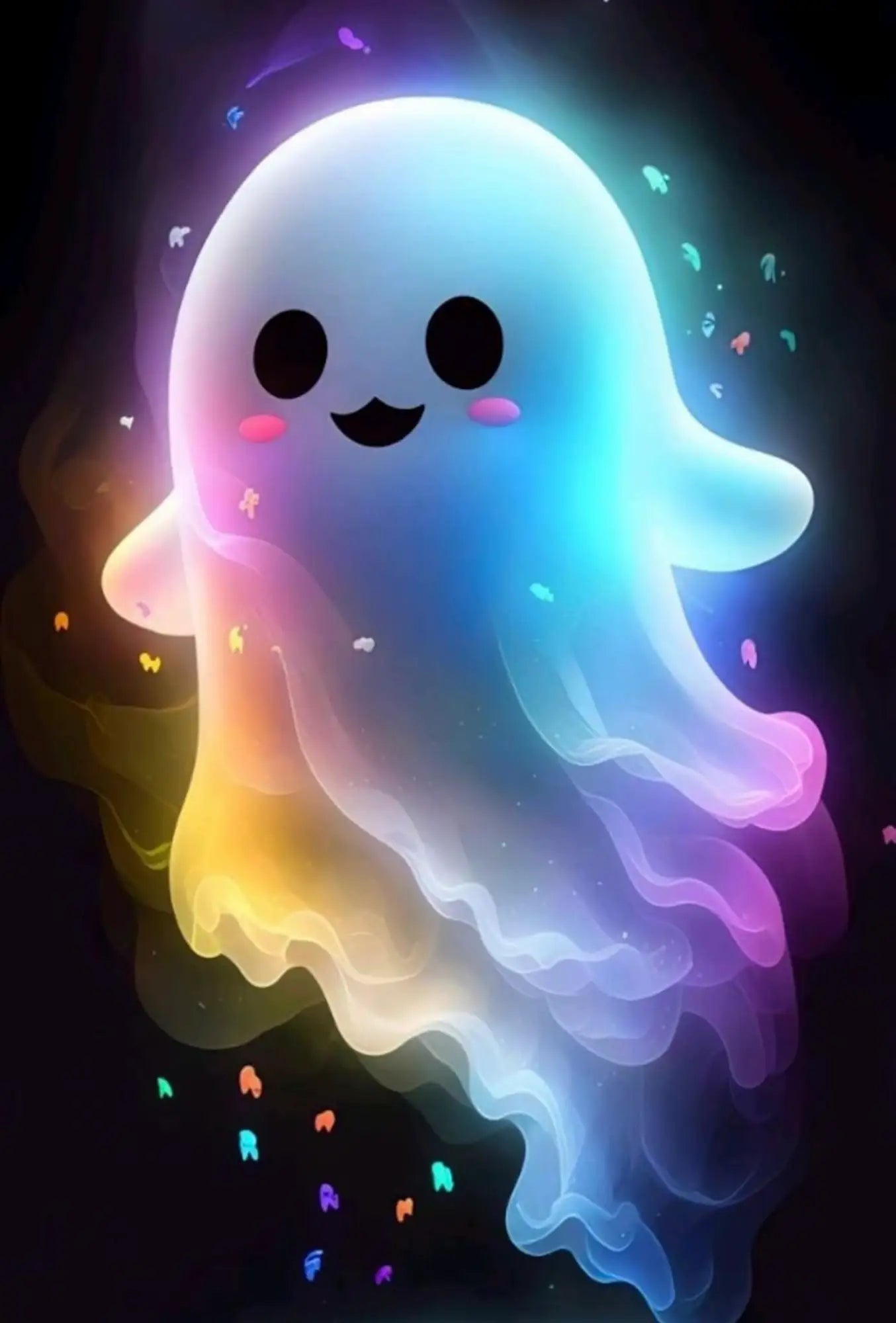 Diamond Painting Glow Picture Special – Little Ghost