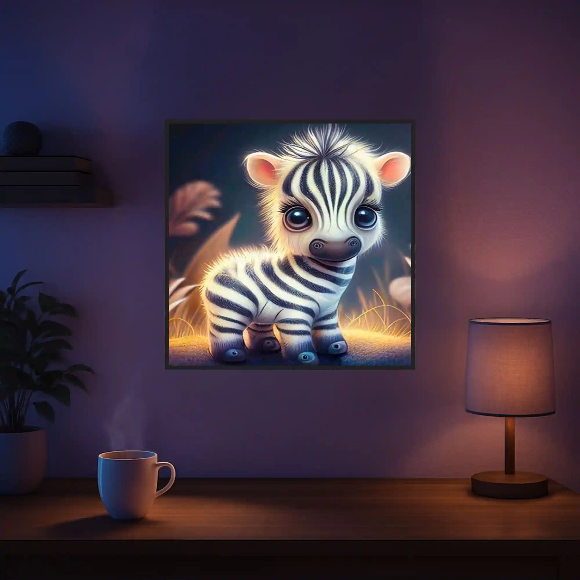 Diamond Painting – Cute Zebra Baby