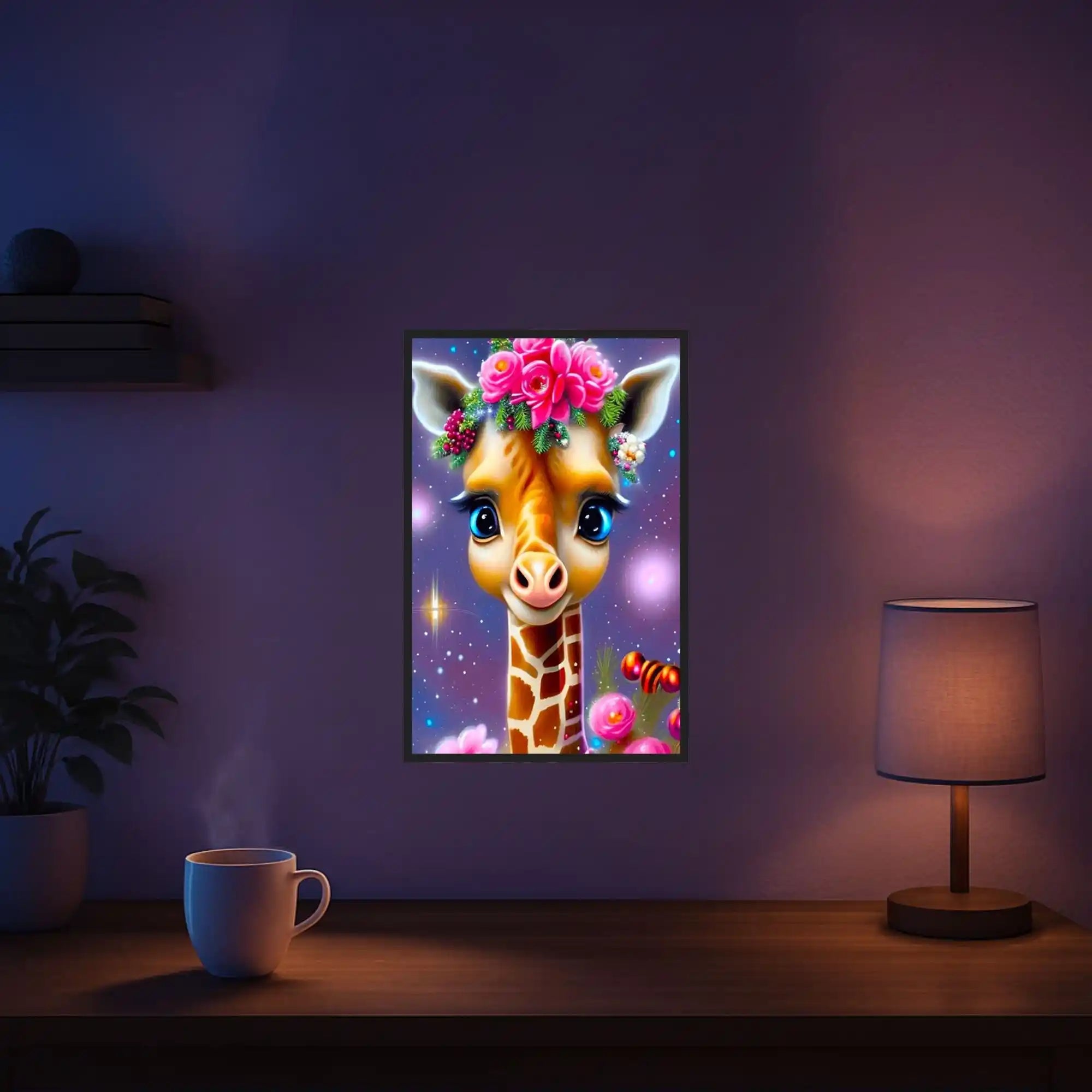 Diamond Painting – Enchanting Baby Giraffe