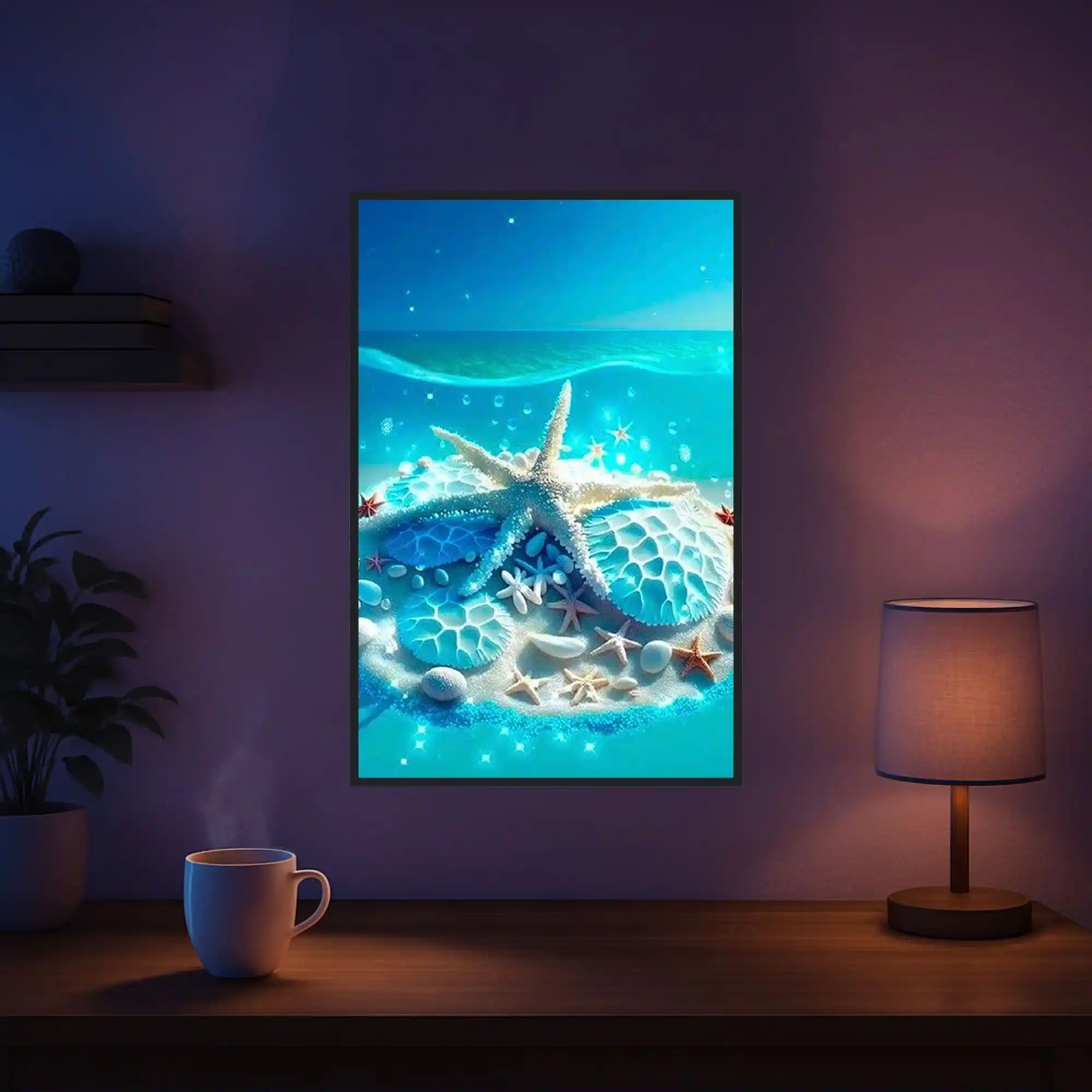 Diamond Painting - Blue Sea Symphony