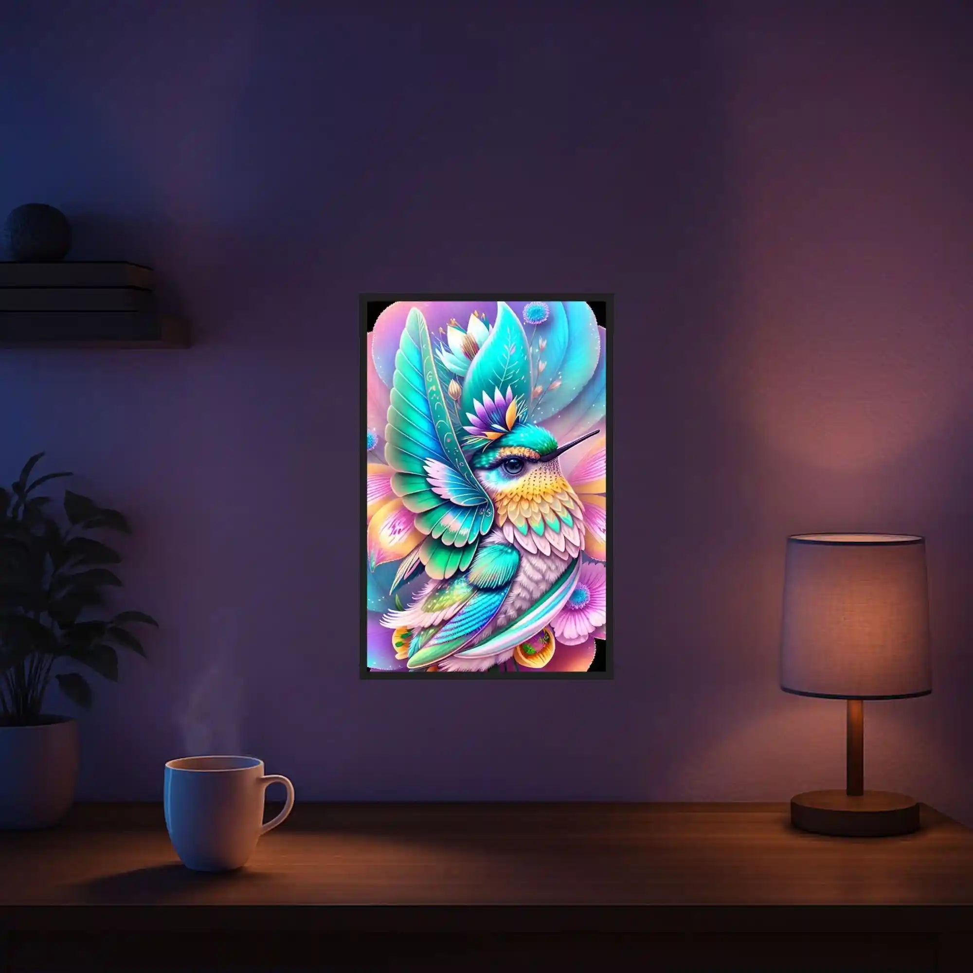 Diamond Painting – Hummingbird in the Flower Chalice