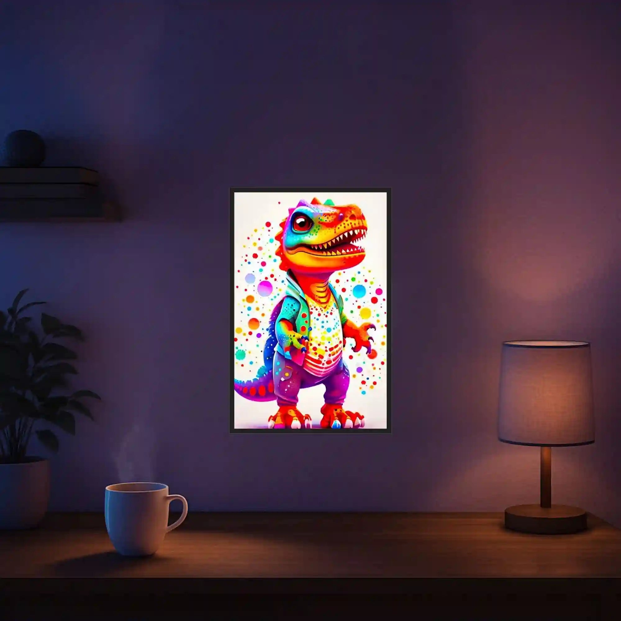 Diamond Painting Kids – Colorful Dinosaur