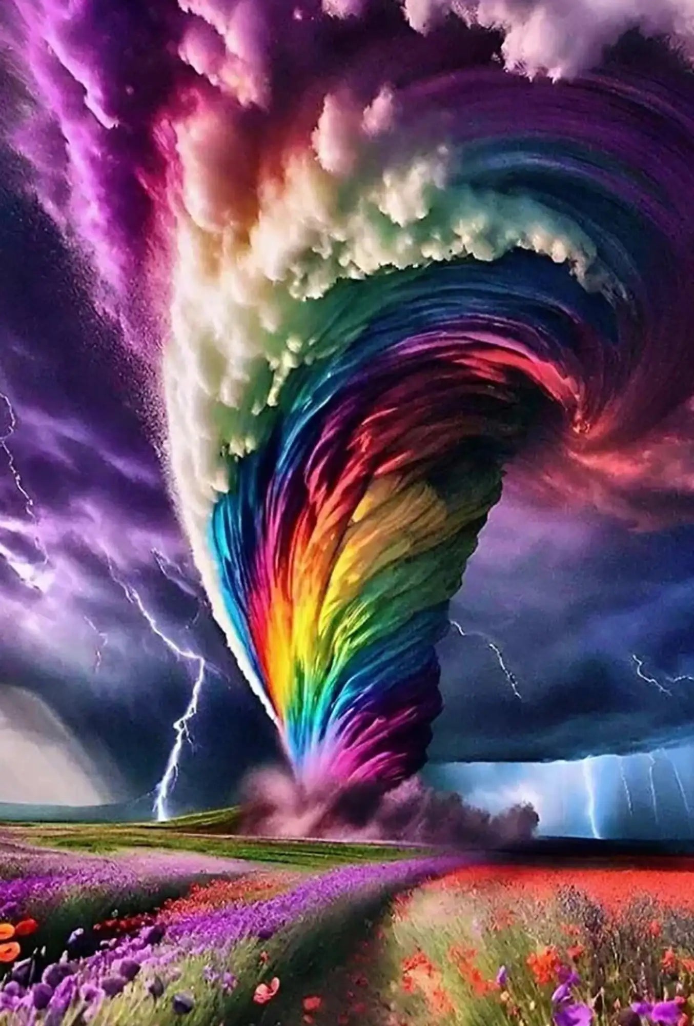 Diamond Painting – Whirlwind of Colors