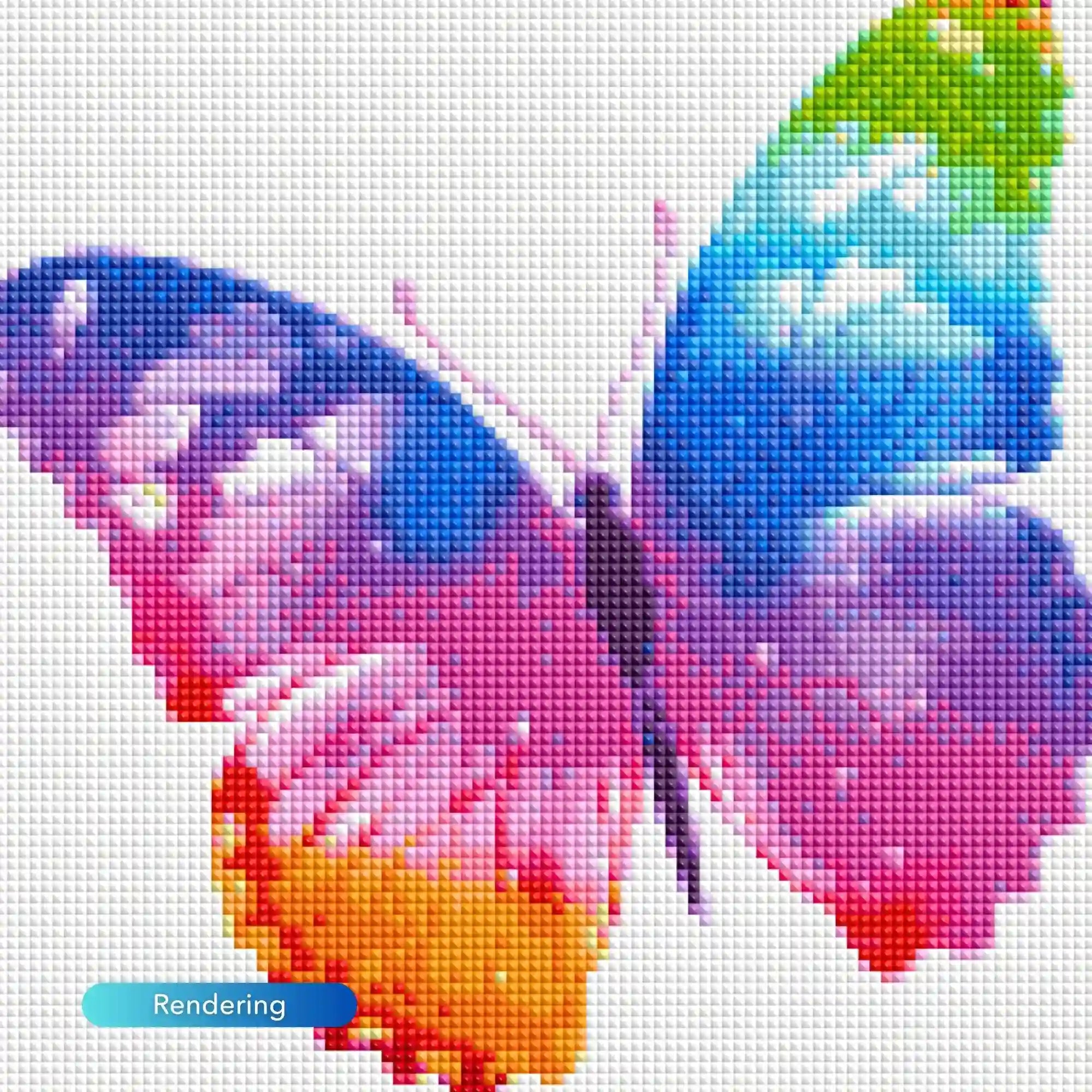 Diamond Painting Kids – Colorful Butterfly