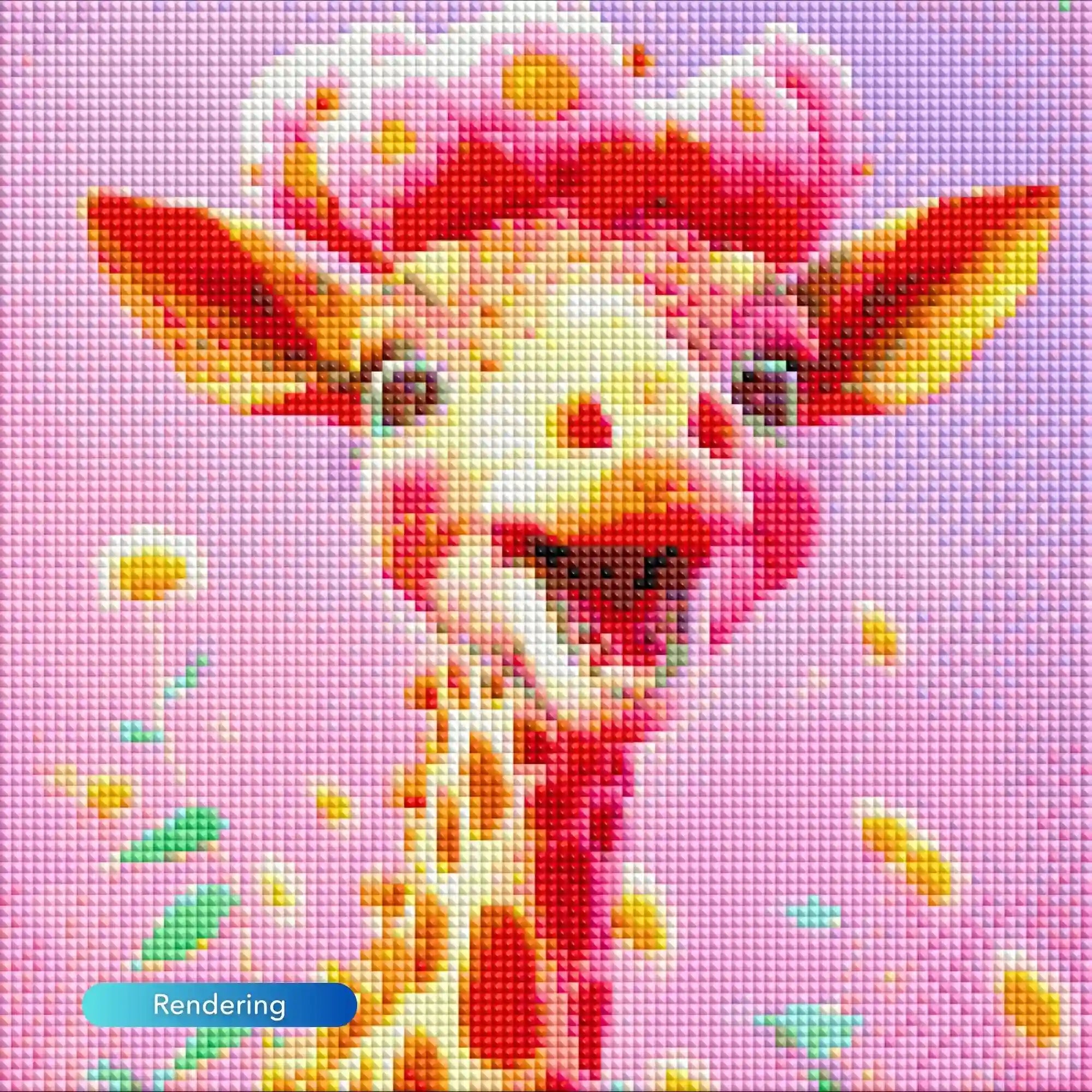 Diamond Painting Kids – Happy Giraffe