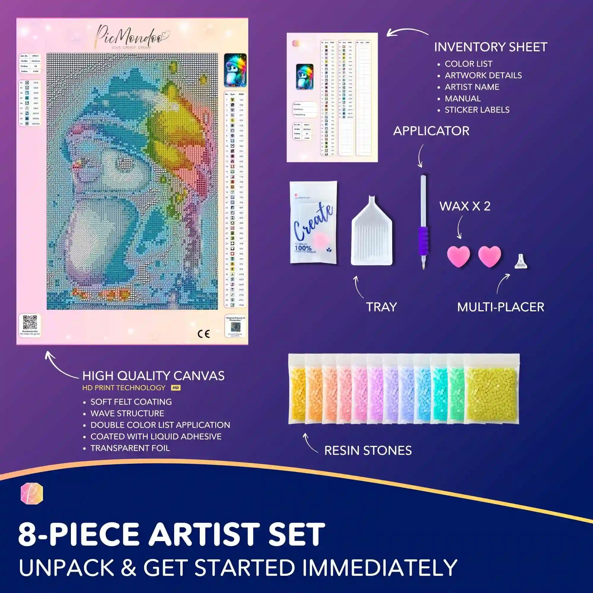 Diamond Painting Kids – Little Penguin