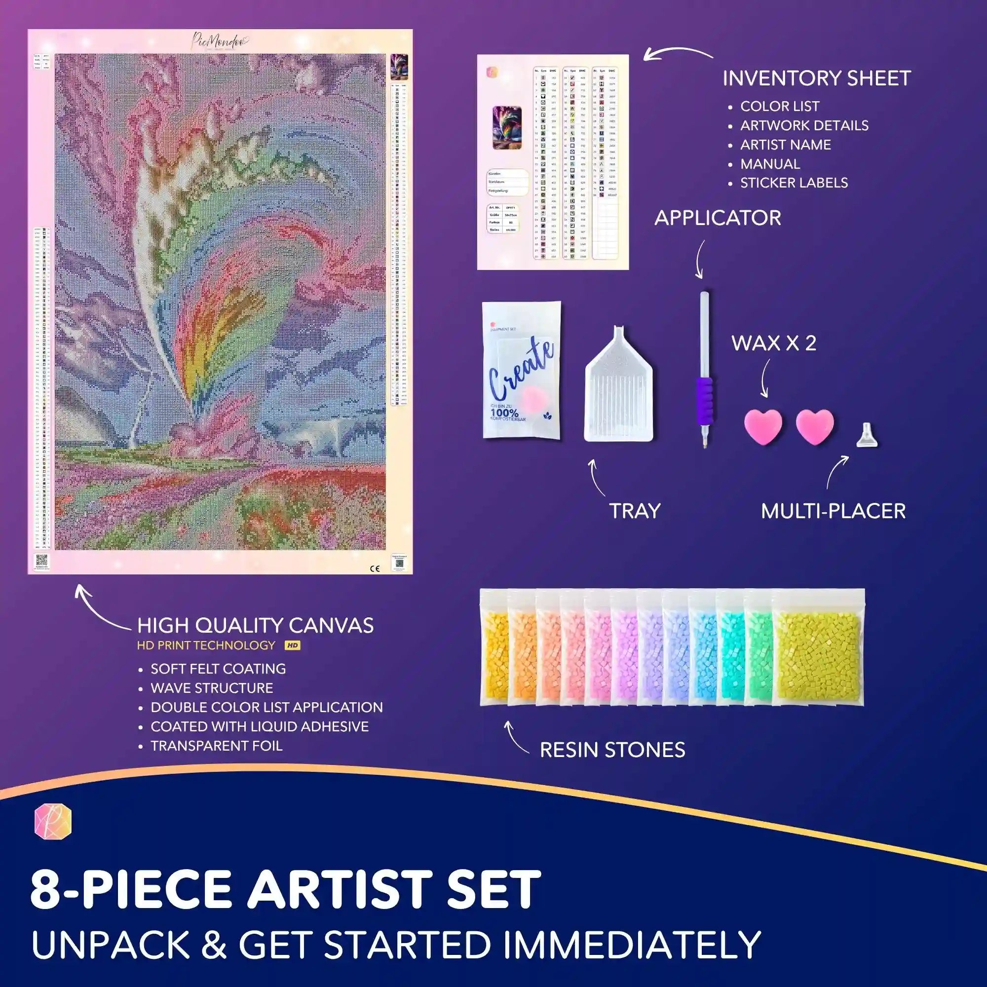 Diamond Painting – Whirlwind of Colors