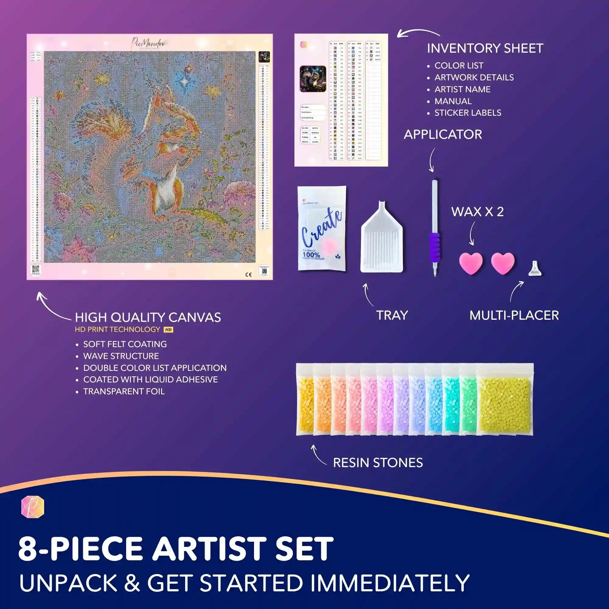 Diamond Painting – Squirrel in the Enchanted Forest