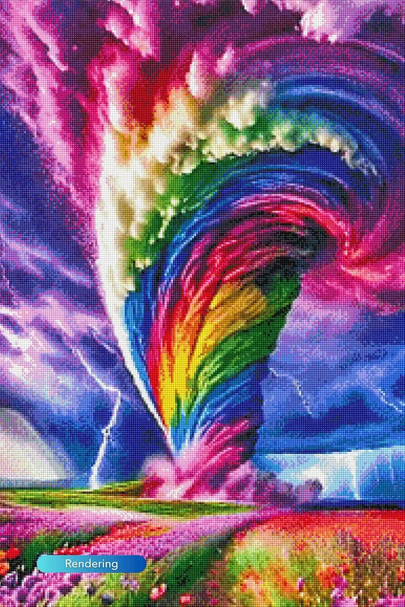 Diamond Painting – Whirlwind of Colors