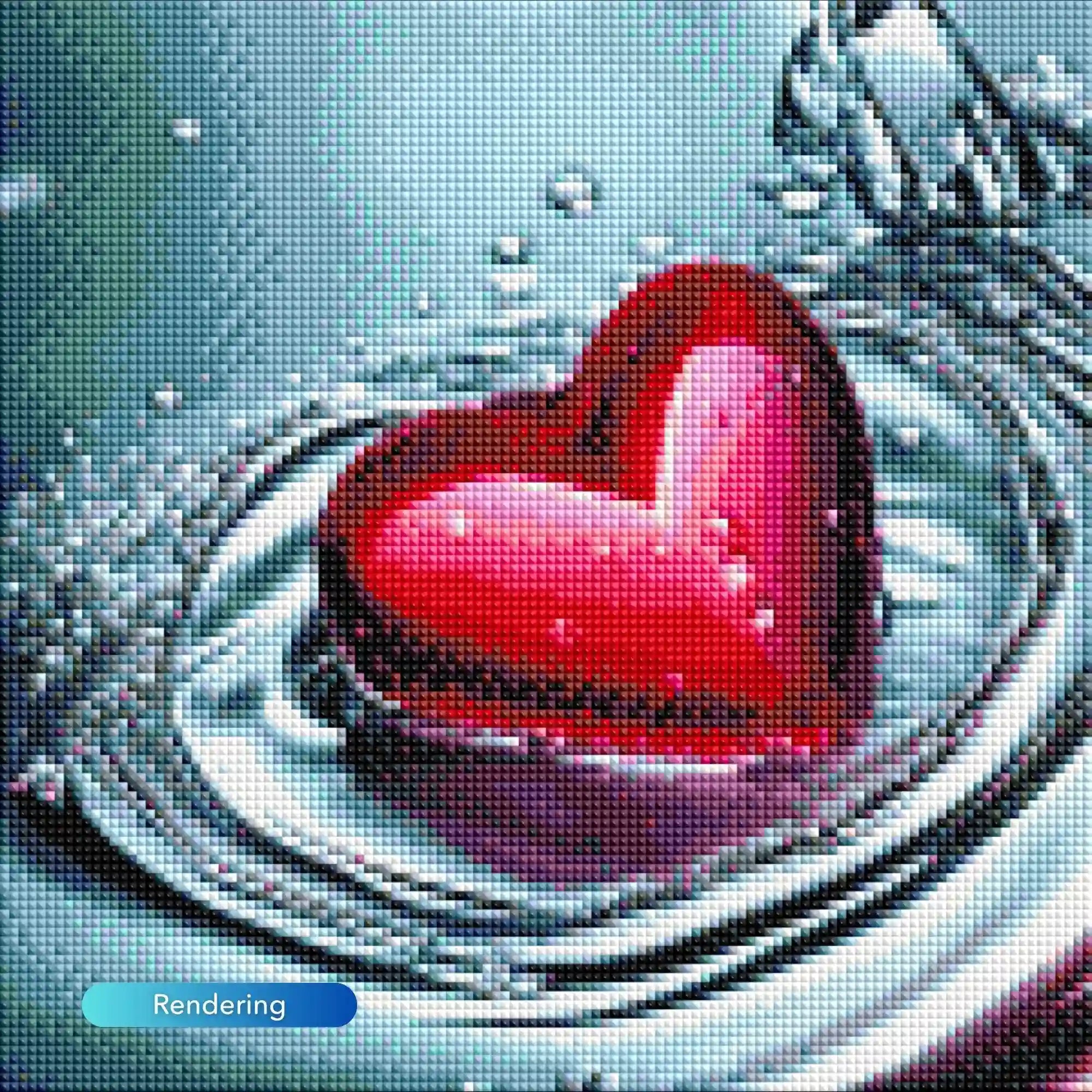 Diamond Painting – Waterheart