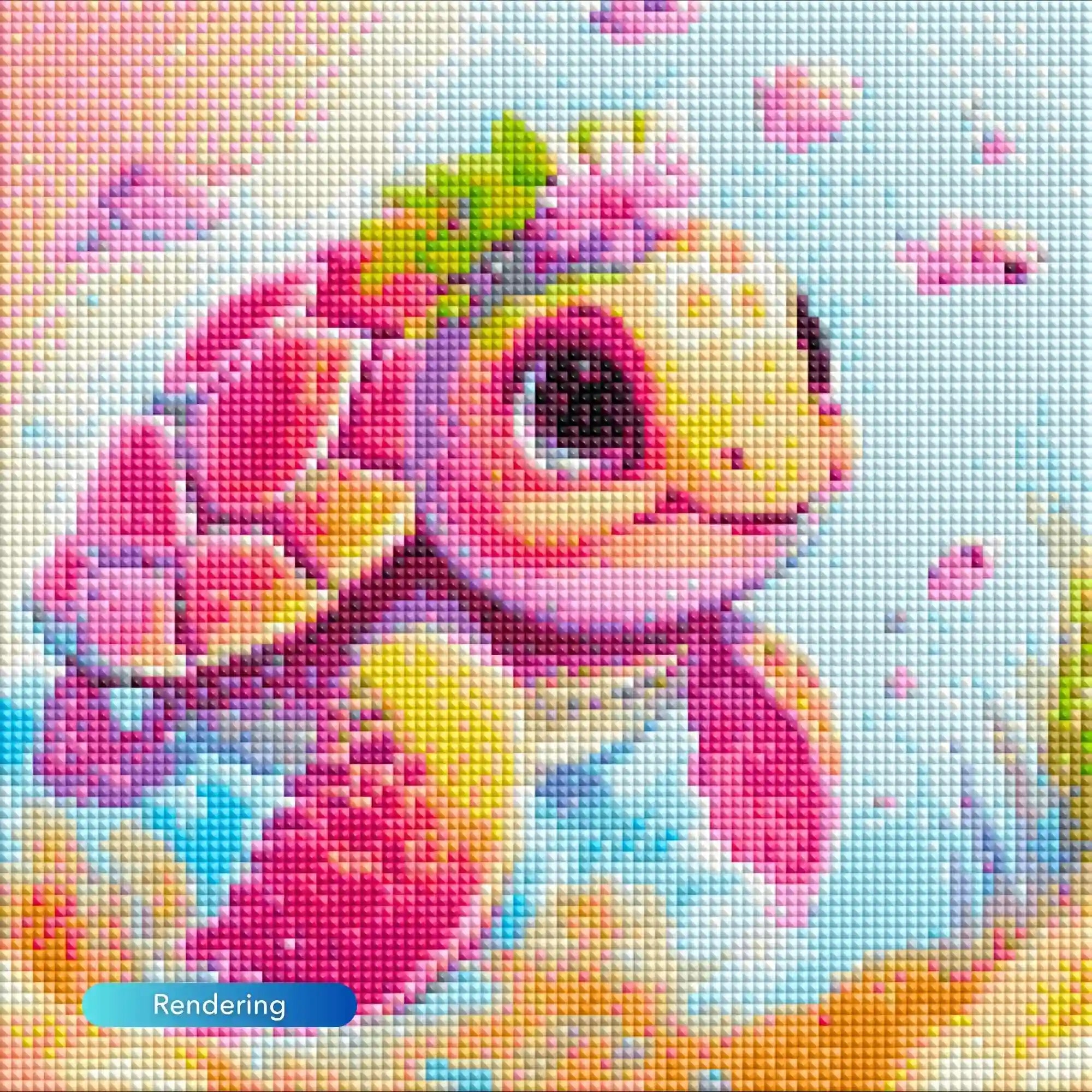 Diamond Painting – Turtle Girl Trudi