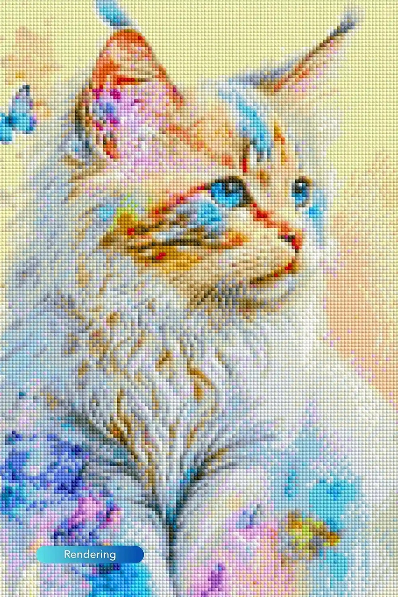 Diamond Painting – Gentle Kitten