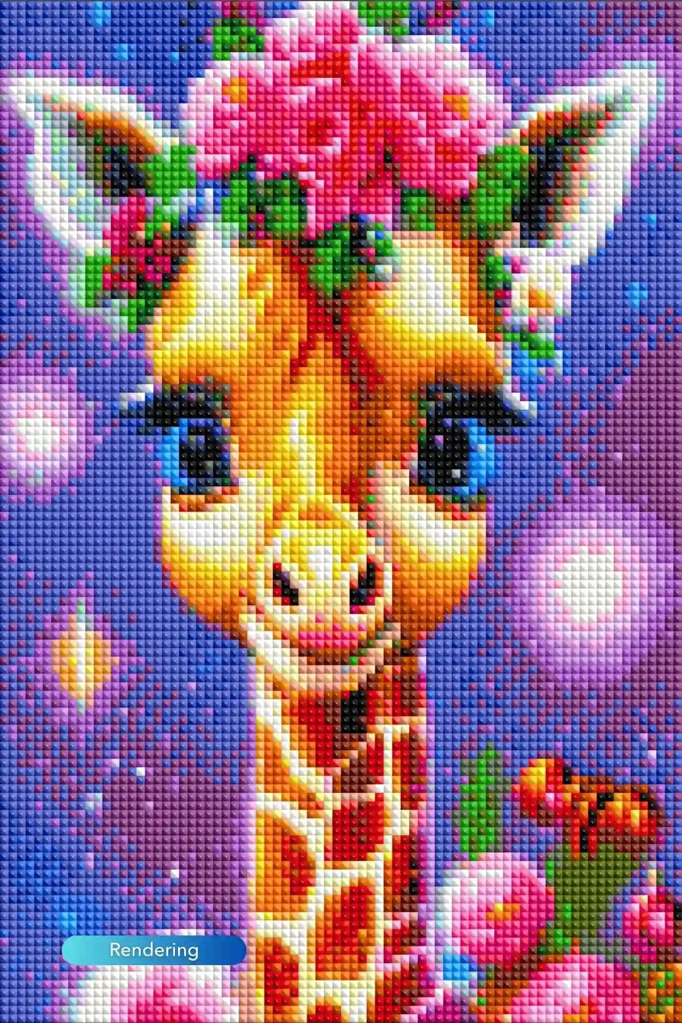 Diamond Painting – Enchanting Baby Giraffe