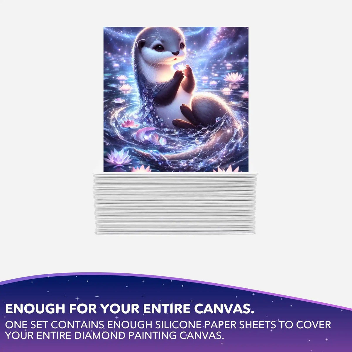 Silicone Paper Set – Guardian of the Stars – 10x10cm