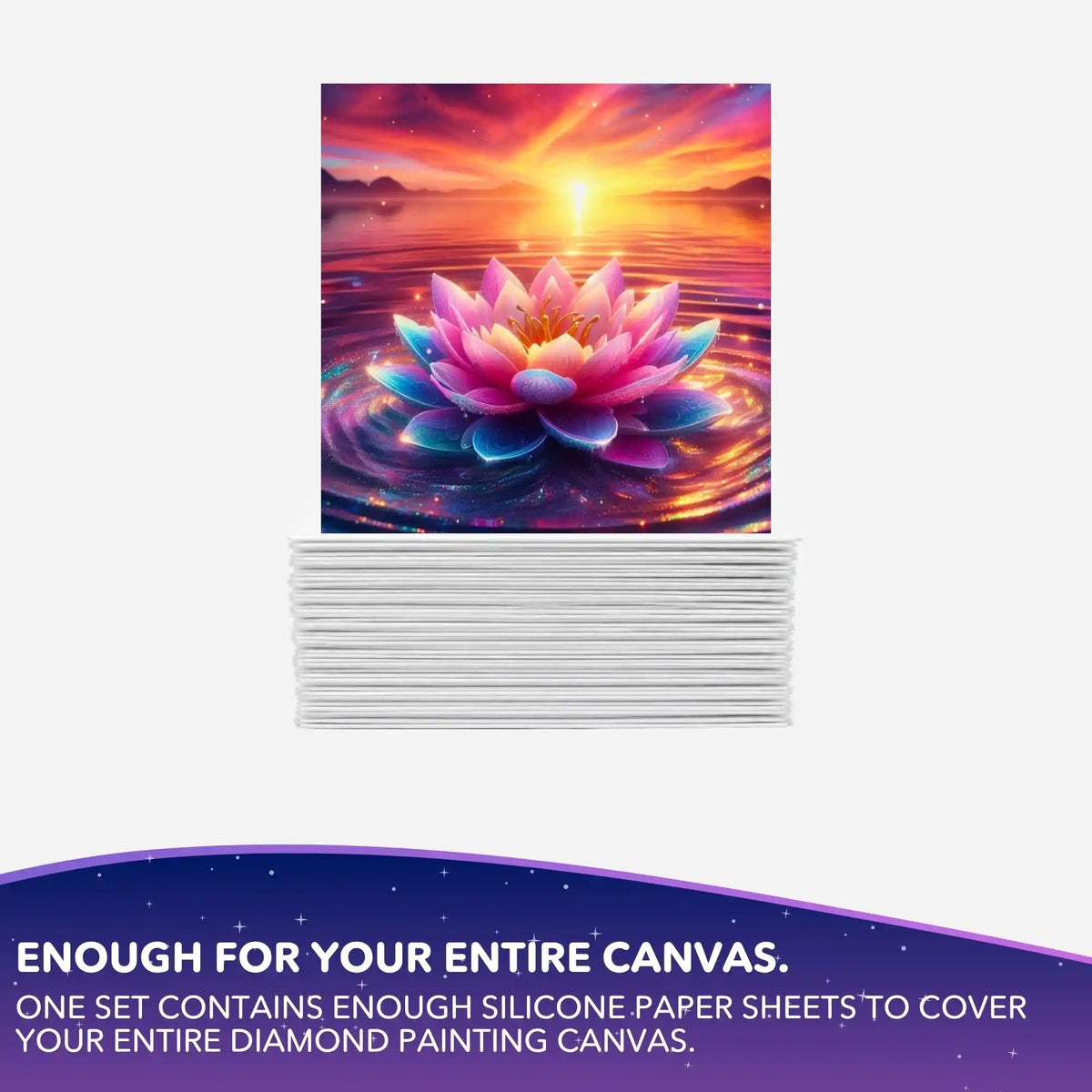 Silicone Paper Set – Blossom Between the Worlds – 10x10cm