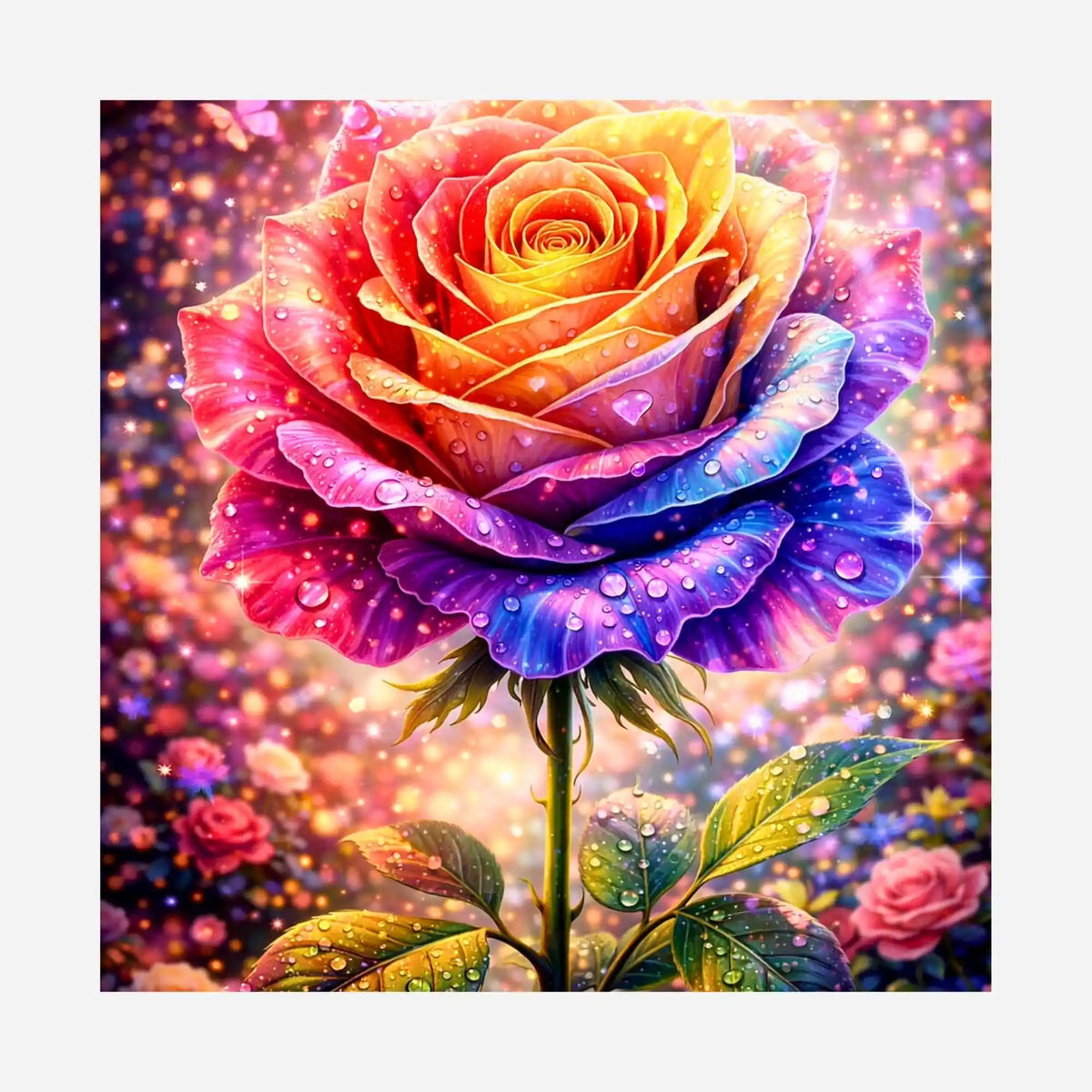 Silicone Paper Set – A Dream in Colors – 10x10cm