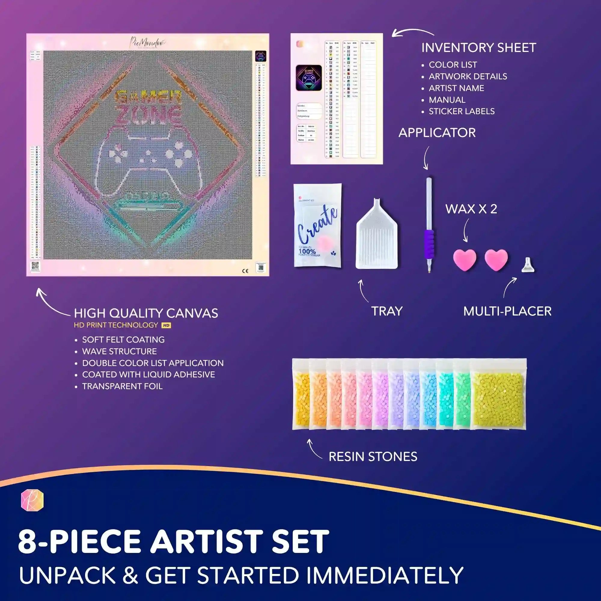 Diamond Painting Glow Picture Special – Gamer Zone