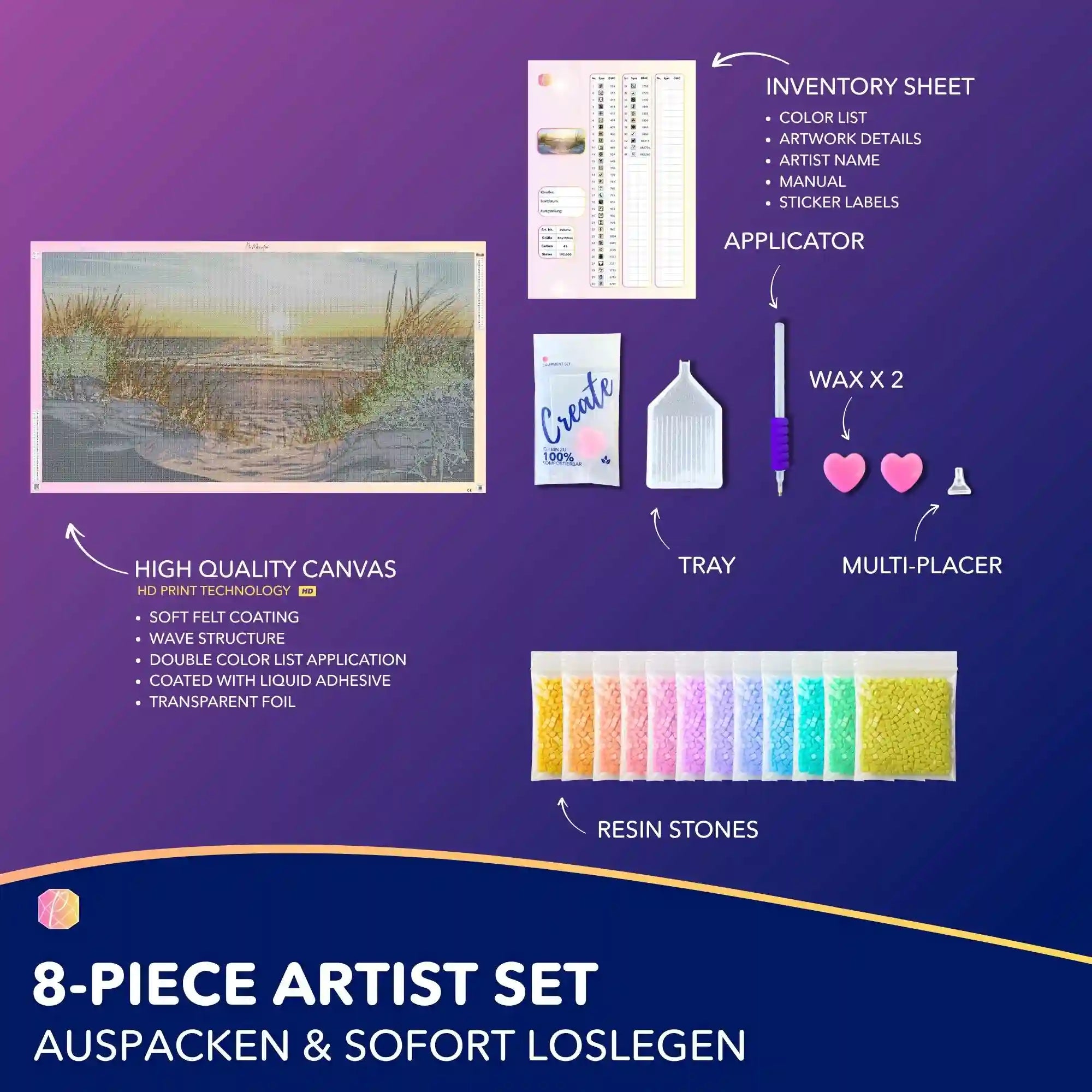 Diamond Painting XXXL – Relaxation in the Sunset