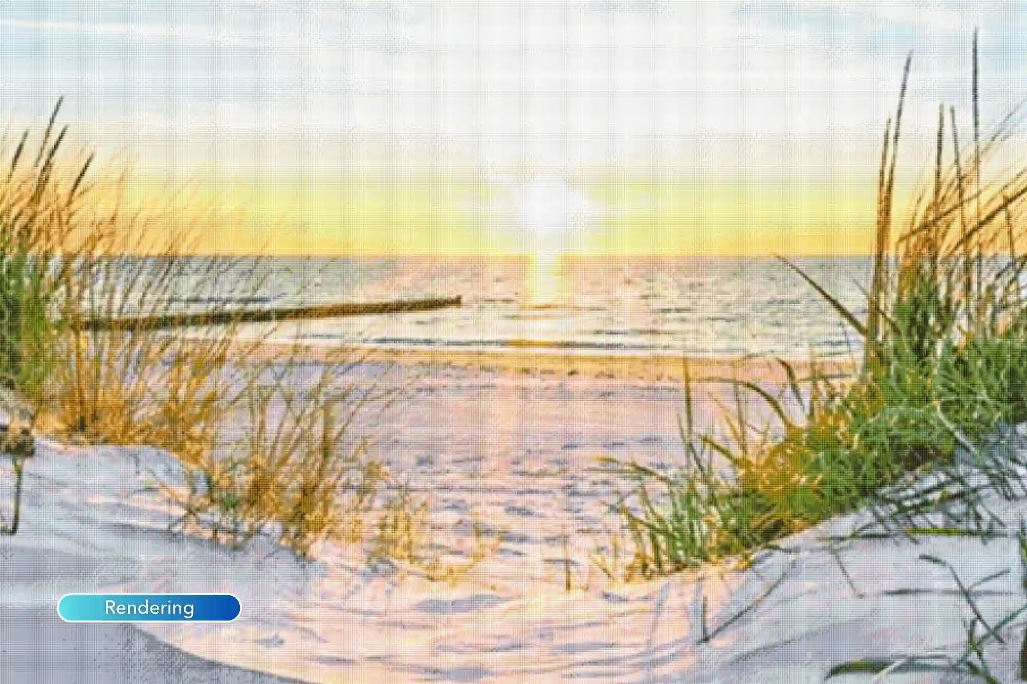 Diamond Painting XXXL – Relaxation in the Sunset