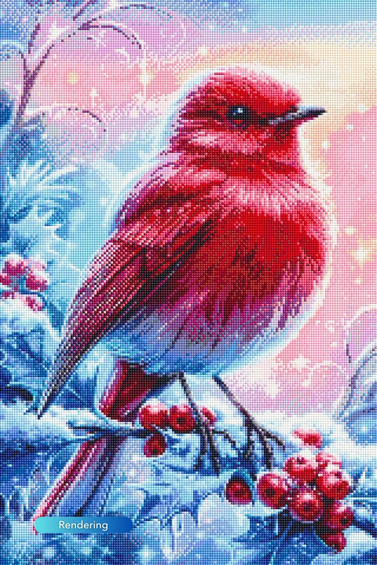 Diamond Painting 7 Day Special – Fire Heart in the First Frost