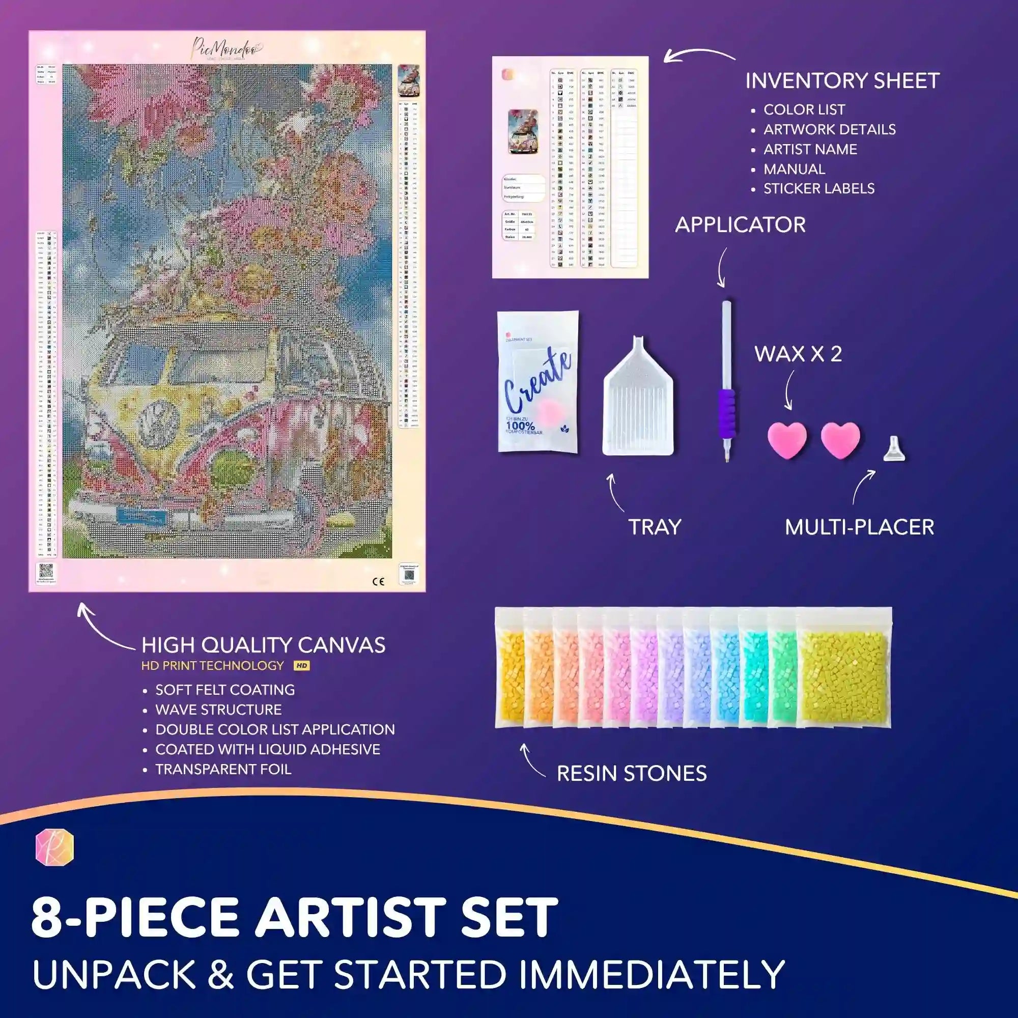 Diamond Painting – Flower Power Bully